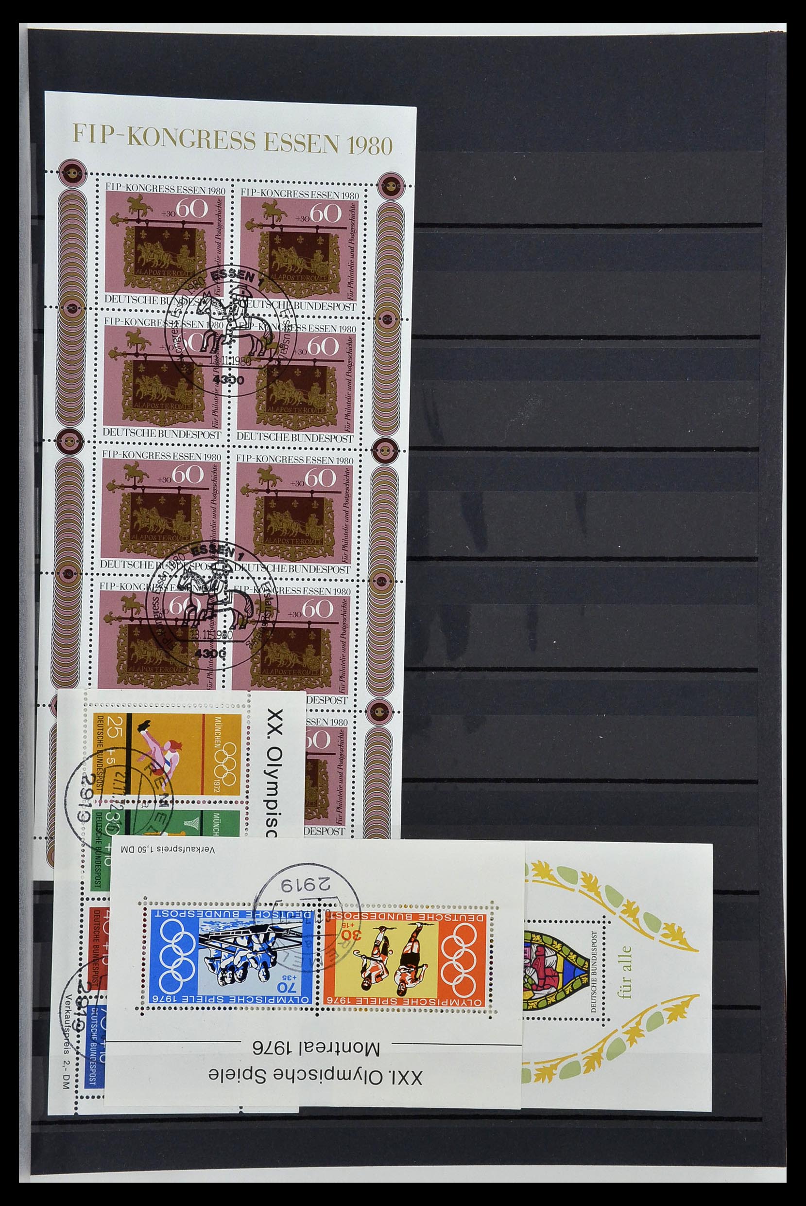 34003 029 - Stamp collection 34003 Bundespost combinations 1950-2020.