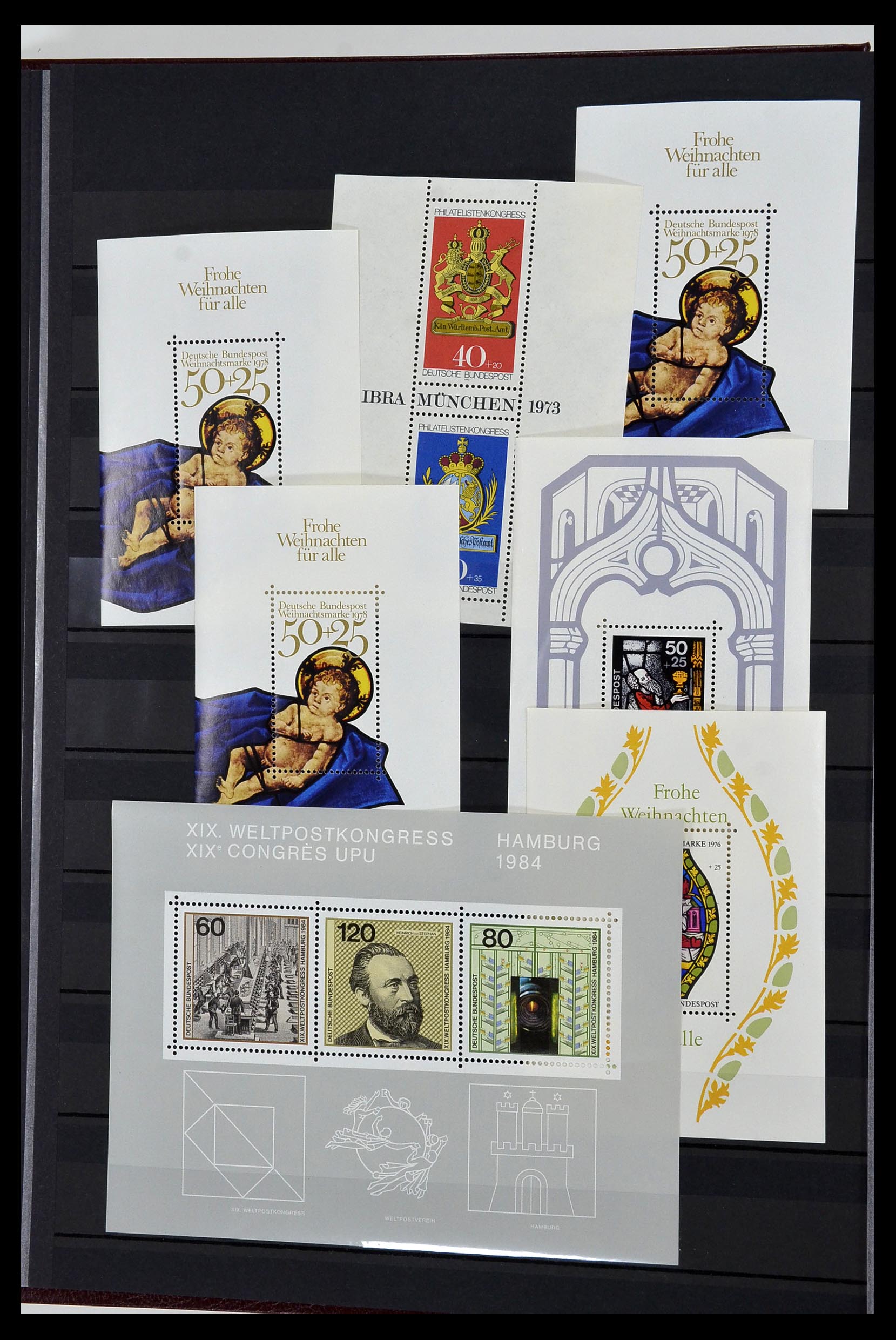 34003 033 - Postzegelverzameling 34003 Bundespost combinaties 1950-2020.