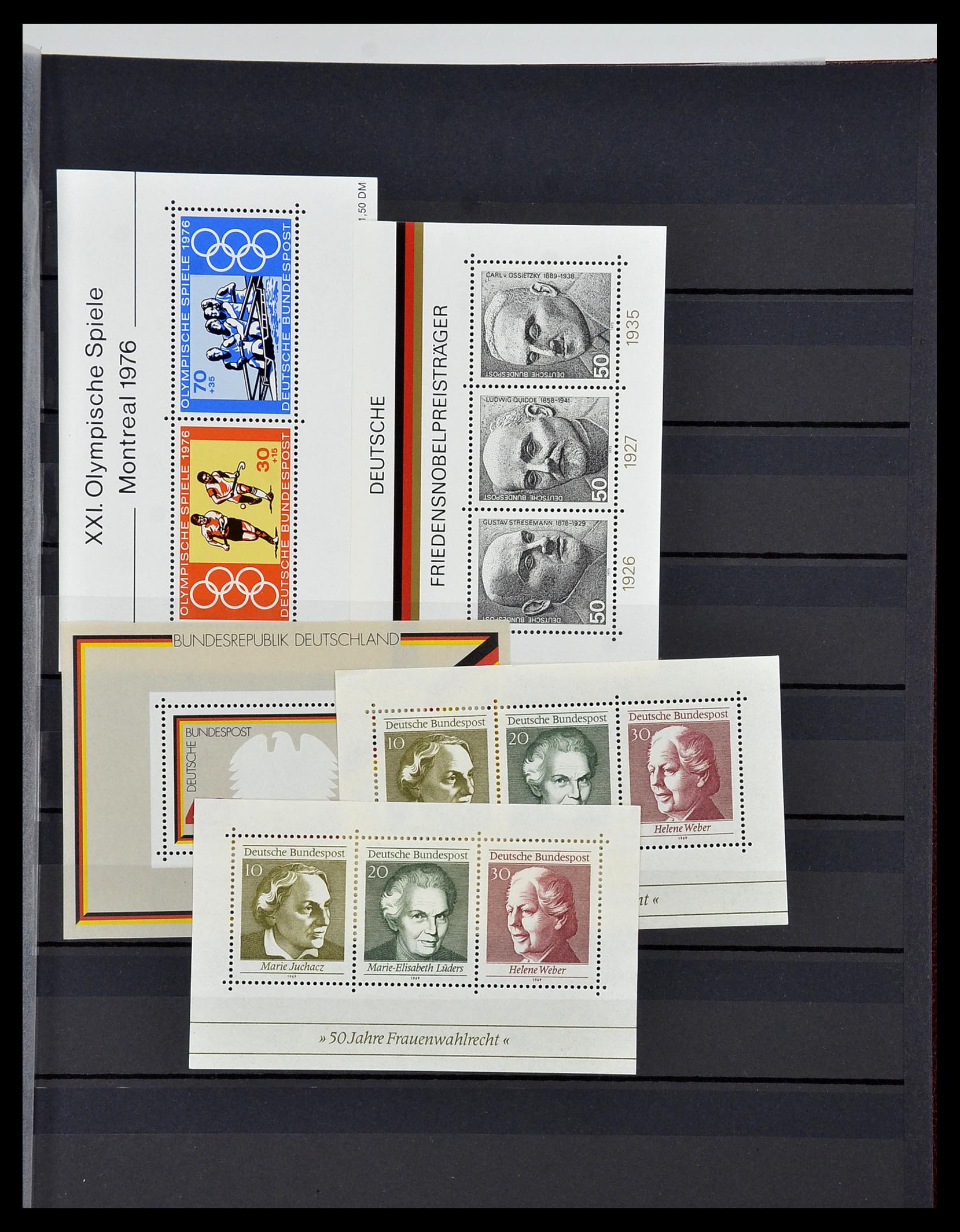 34003 034 - Stamp collection 34003 Bundespost combinations 1950-2020.