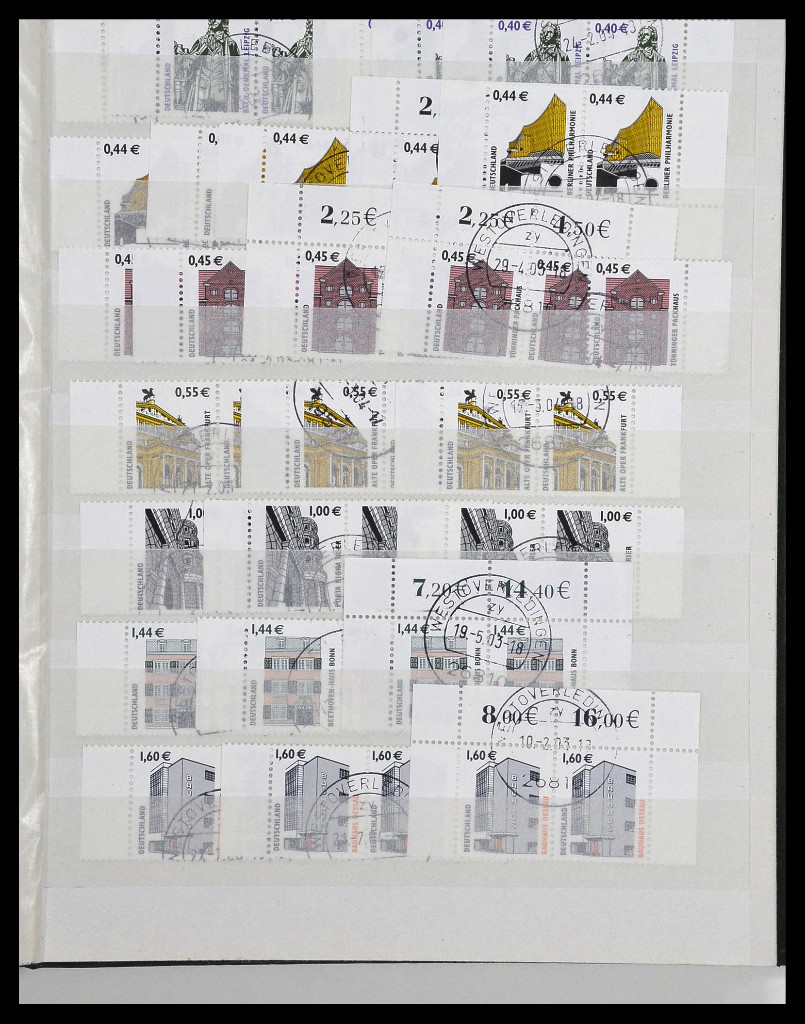 34003 069 - Stamp collection 34003 Bundespost combinations 1950-2020.