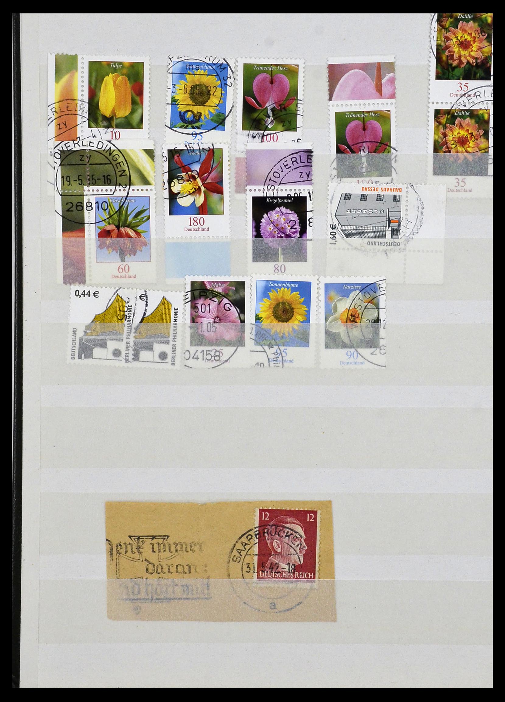 34003 076 - Stamp collection 34003 Bundespost combinations 1950-2020.