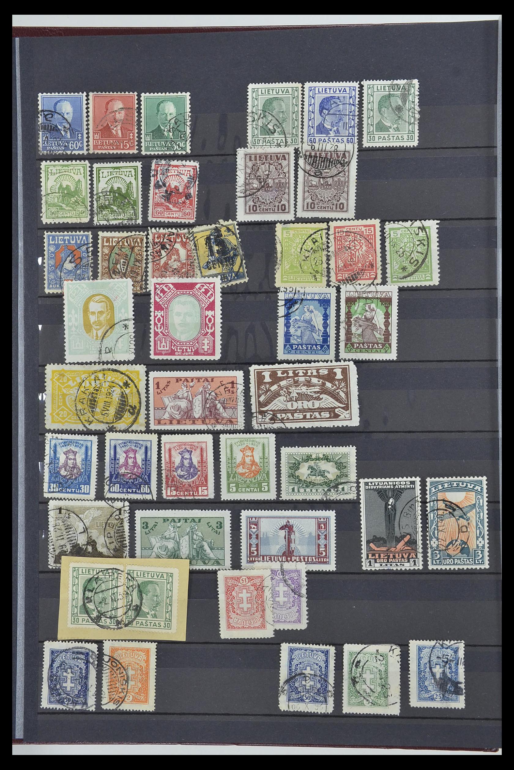 34006 008 - Postzegelverzameling 34006 Baltische Staten 1918-2008.