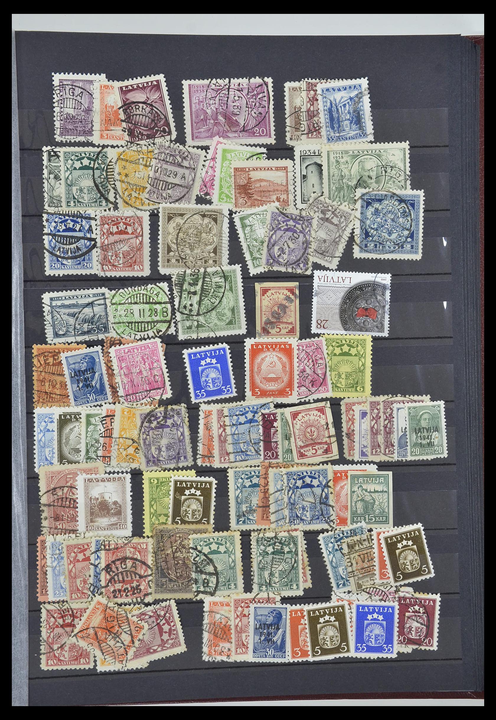34006 021 - Postzegelverzameling 34006 Baltische Staten 1918-2008.