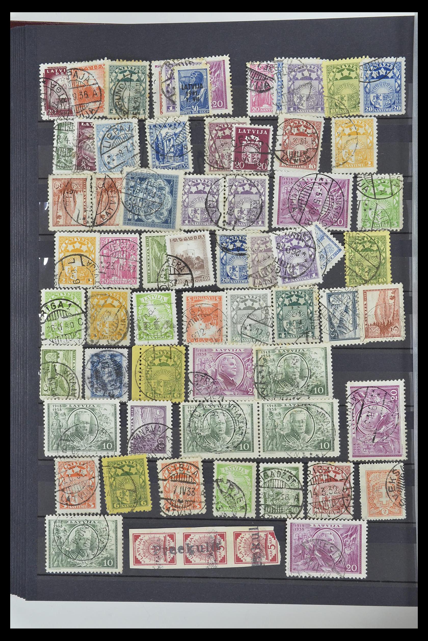 34006 022 - Postzegelverzameling 34006 Baltische Staten 1918-2008.