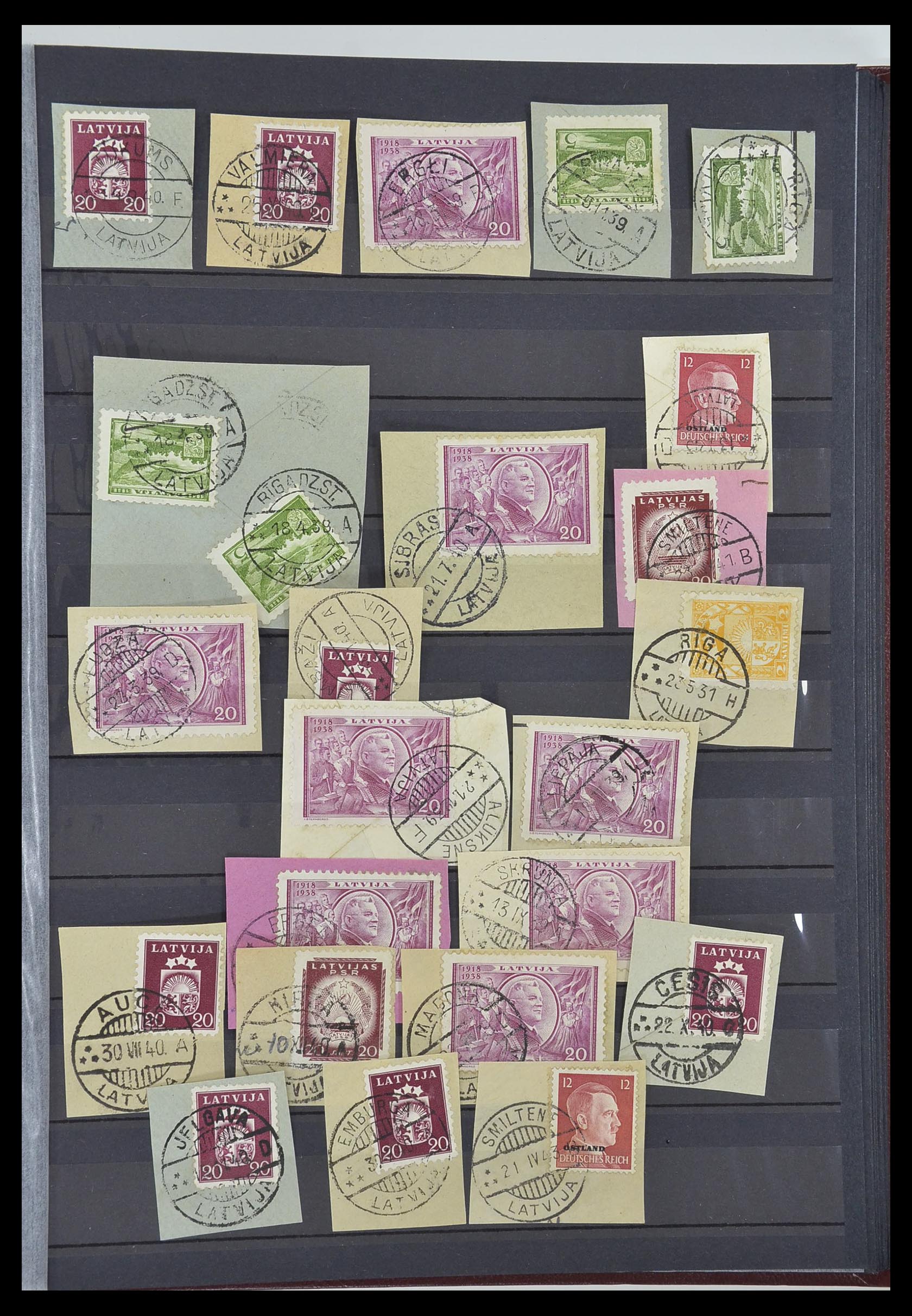 34006 023 - Postzegelverzameling 34006 Baltische Staten 1918-2008.