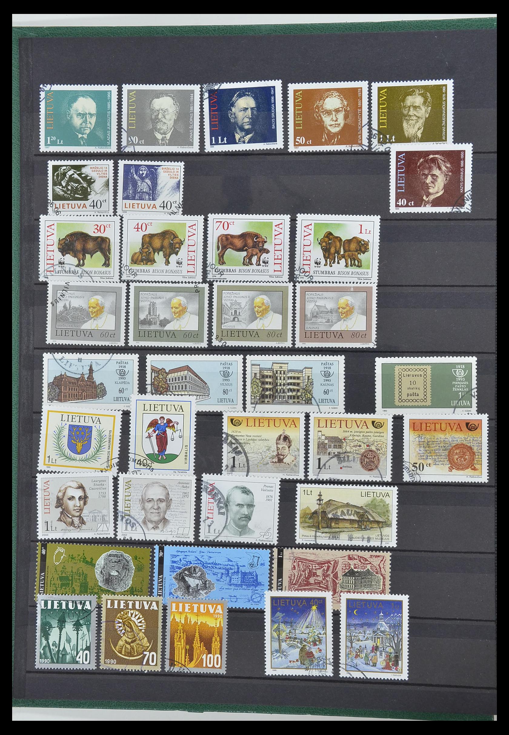 34006 029 - Stamp collection 34006 Baltic States 1918-2008.