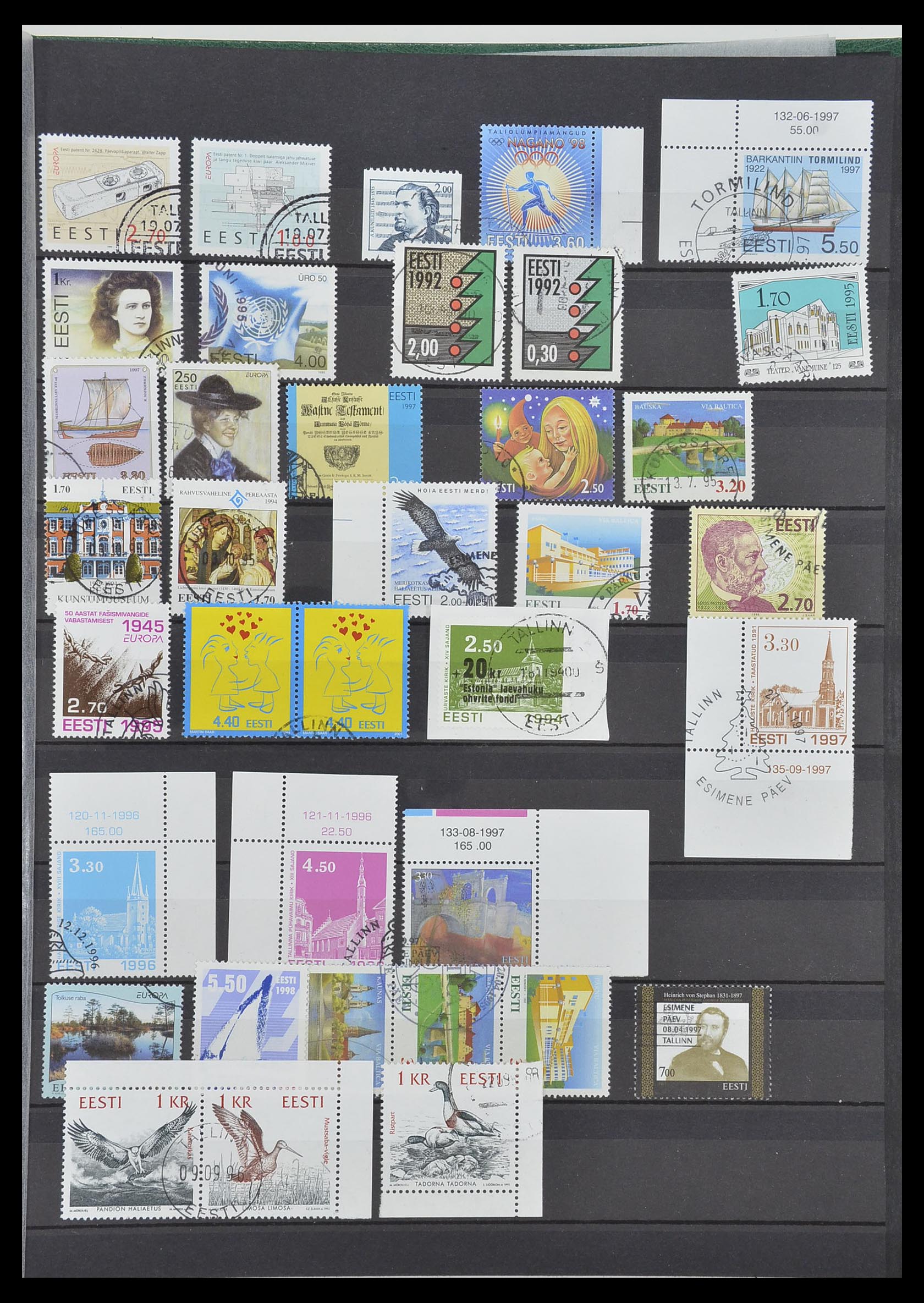 34006 035 - Postzegelverzameling 34006 Baltische Staten 1918-2008.