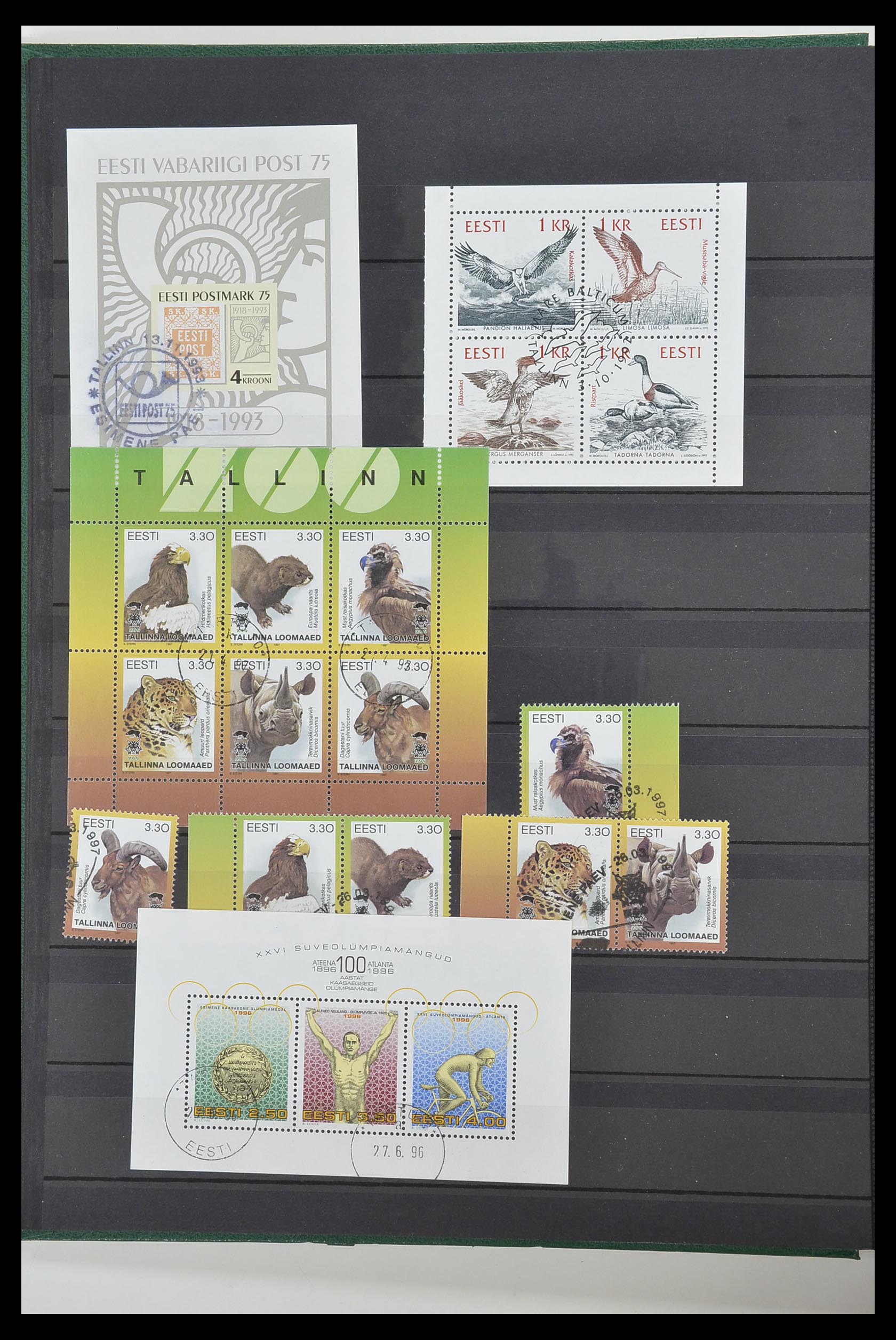 34006 037 - Postzegelverzameling 34006 Baltische Staten 1918-2008.