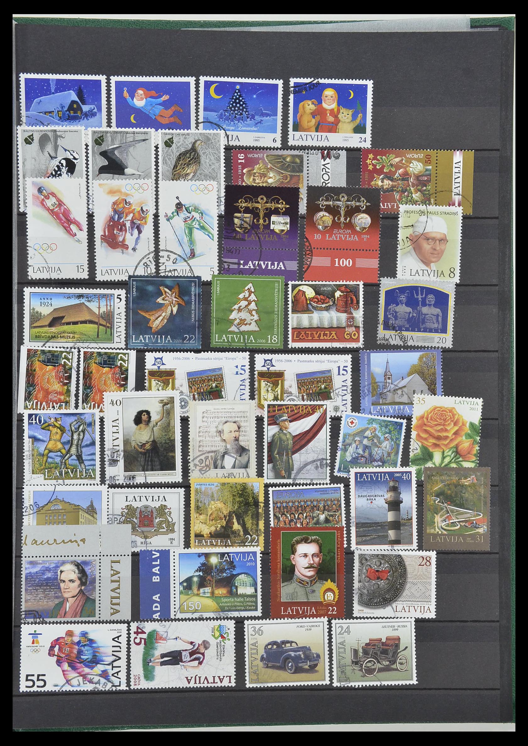 34006 043 - Postzegelverzameling 34006 Baltische Staten 1918-2008.
