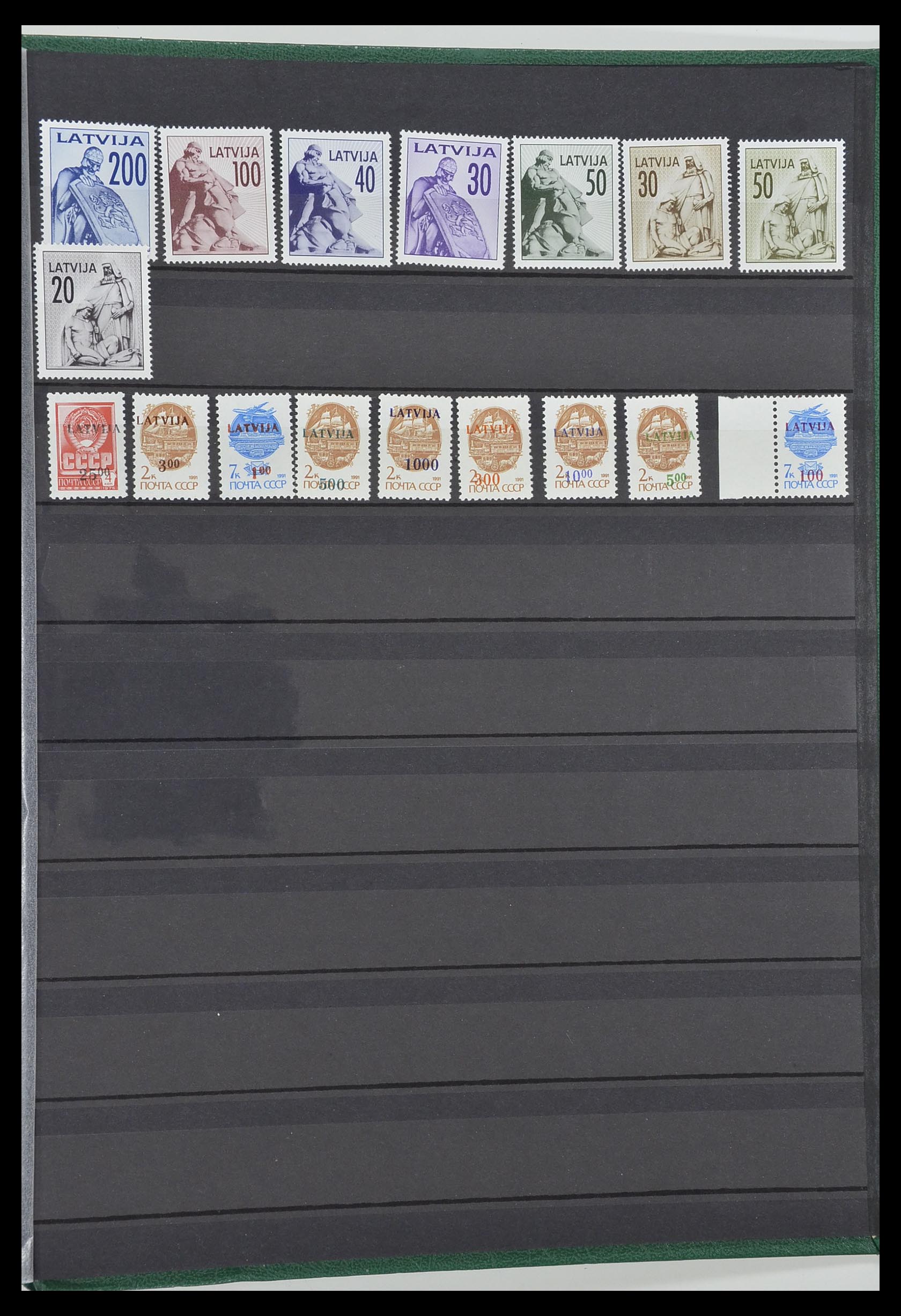34006 051 - Postzegelverzameling 34006 Baltische Staten 1918-2008.