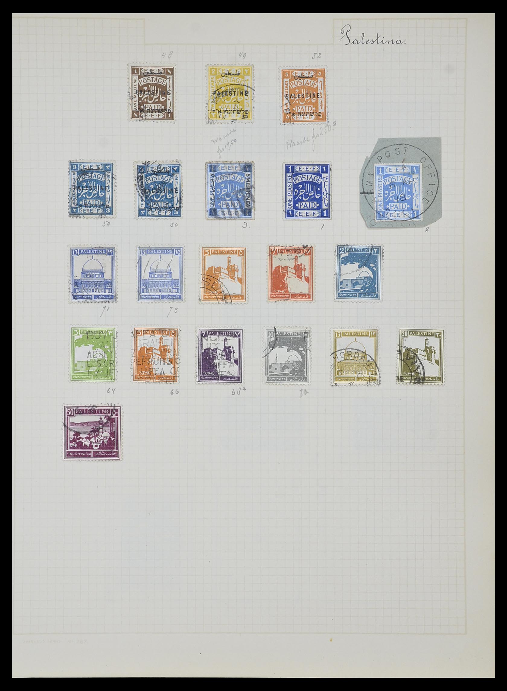 34007 035 - Postzegelverzameling 34007 Engeland en koloniën 1868-1970.