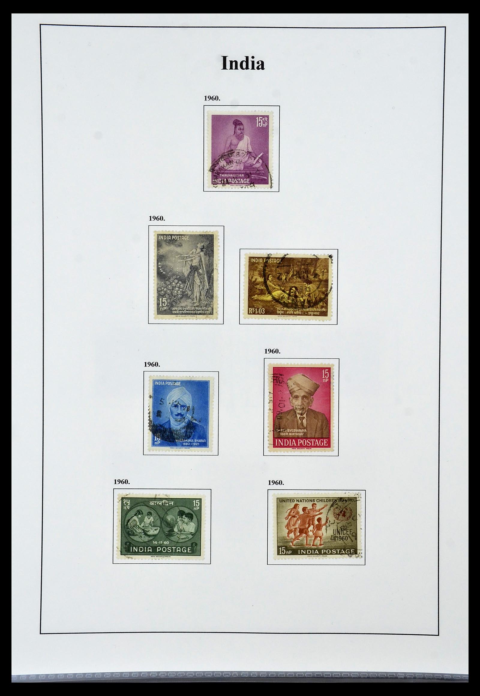 34010 021 - Postzegelverzameling 34010 India en Staten 1854-2018!