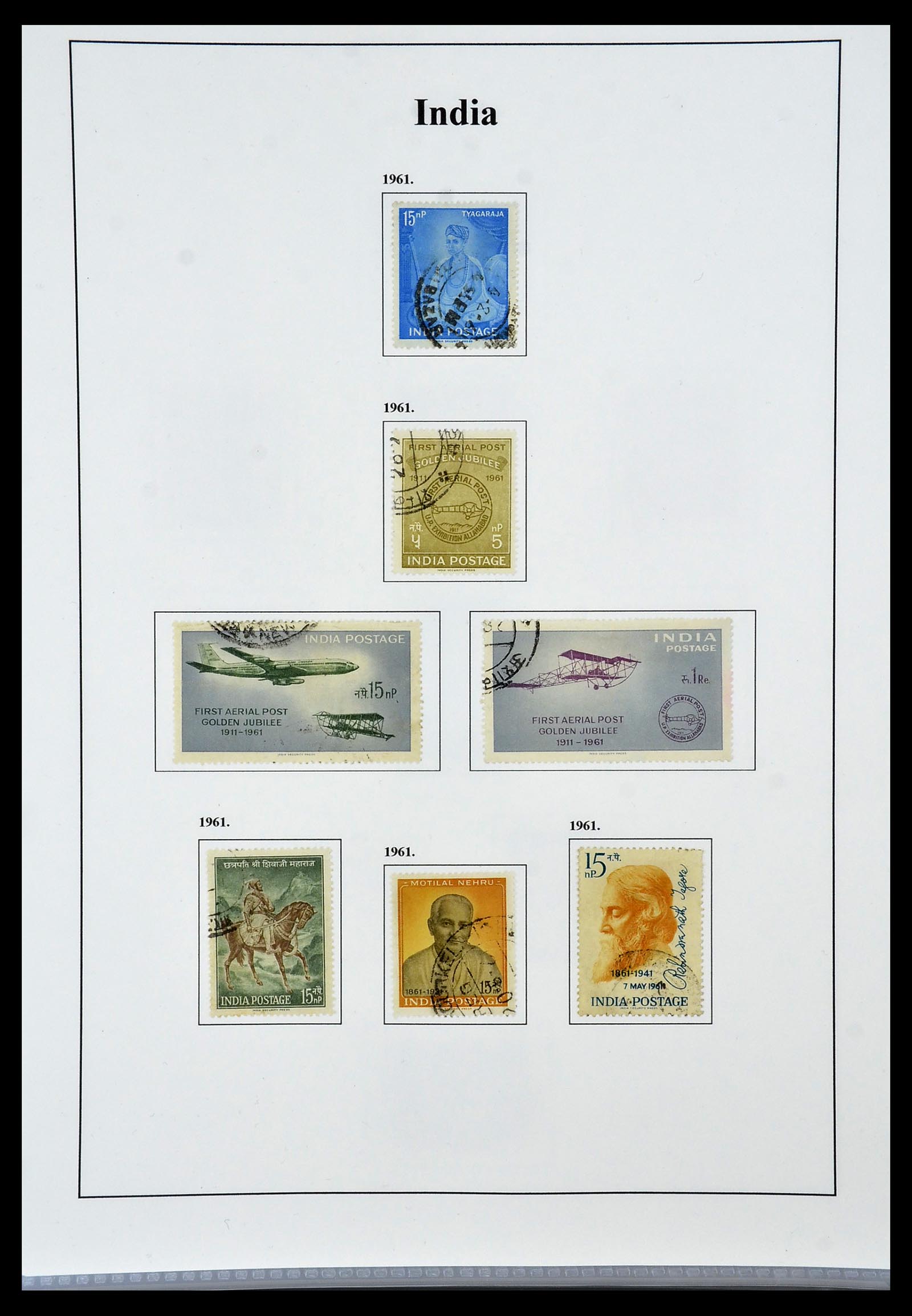 34010 022 - Postzegelverzameling 34010 India en Staten 1854-2018!