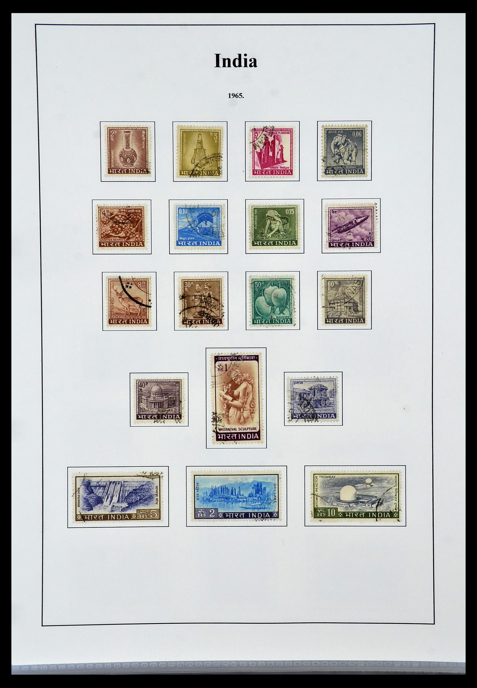 34010 028 - Stamp collection 34010 India and States 1854-2018!