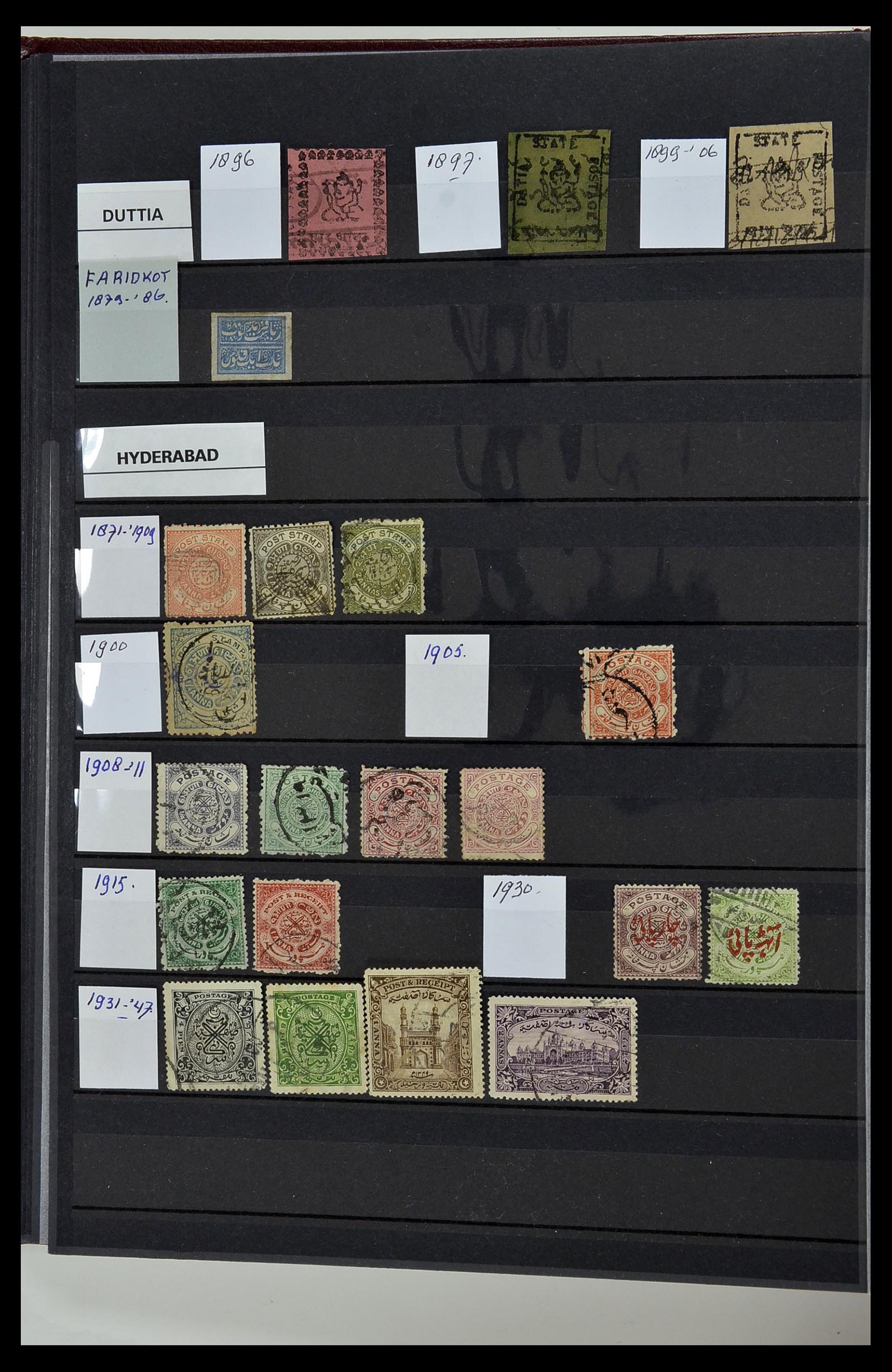 34010 100 - Postzegelverzameling 34010 India en Staten 1854-2018!