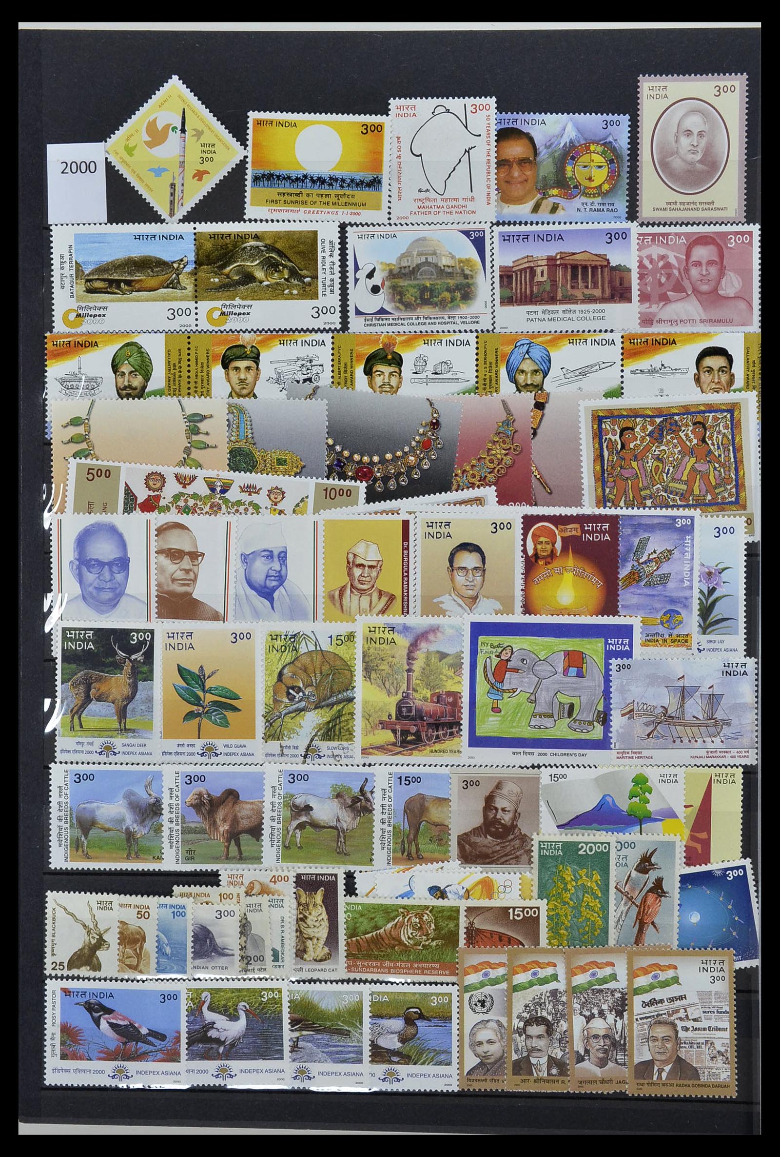 34010 124 - Postzegelverzameling 34010 India en Staten 1854-2018!
