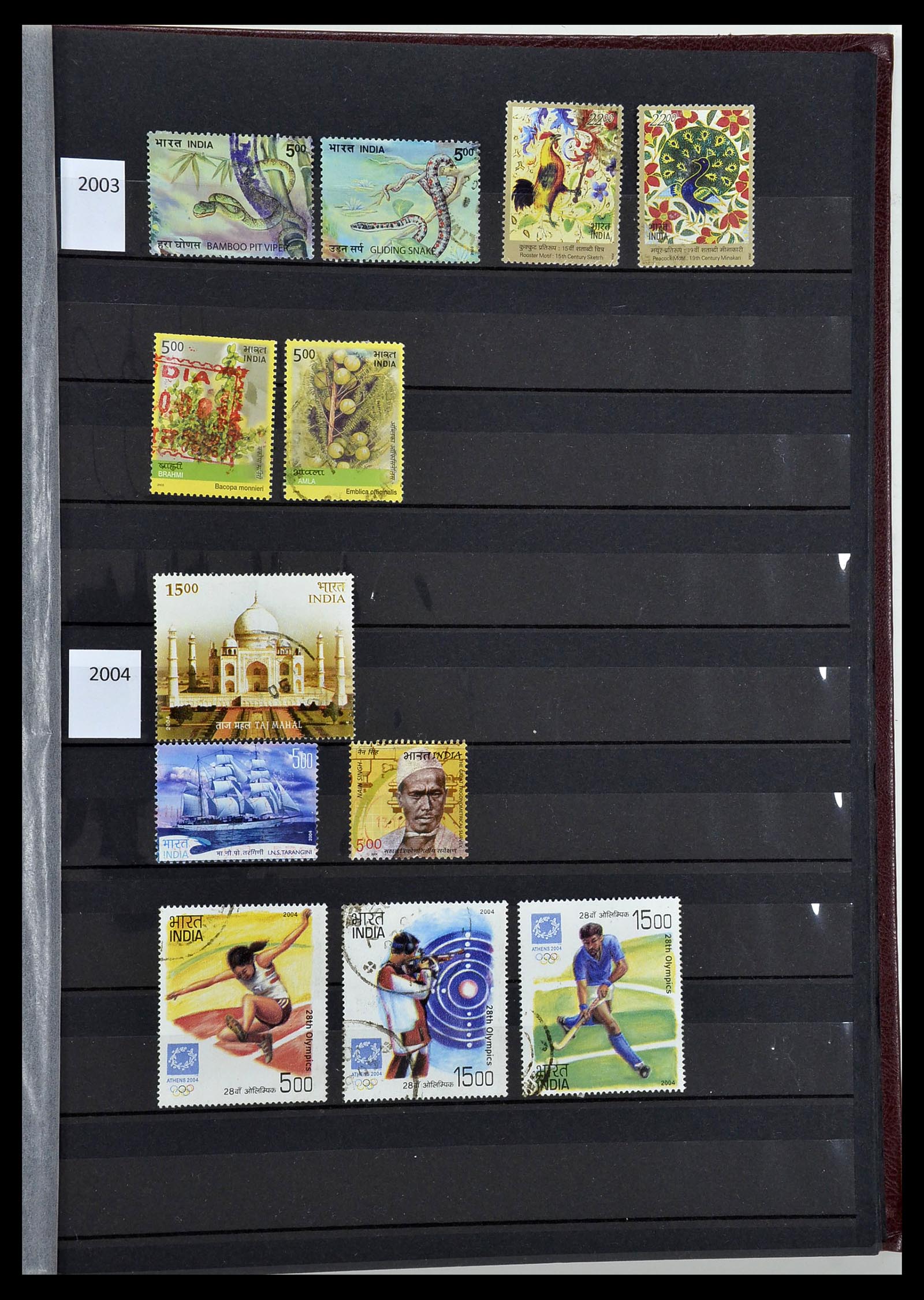 34010 126 - Postzegelverzameling 34010 India en Staten 1854-2018!