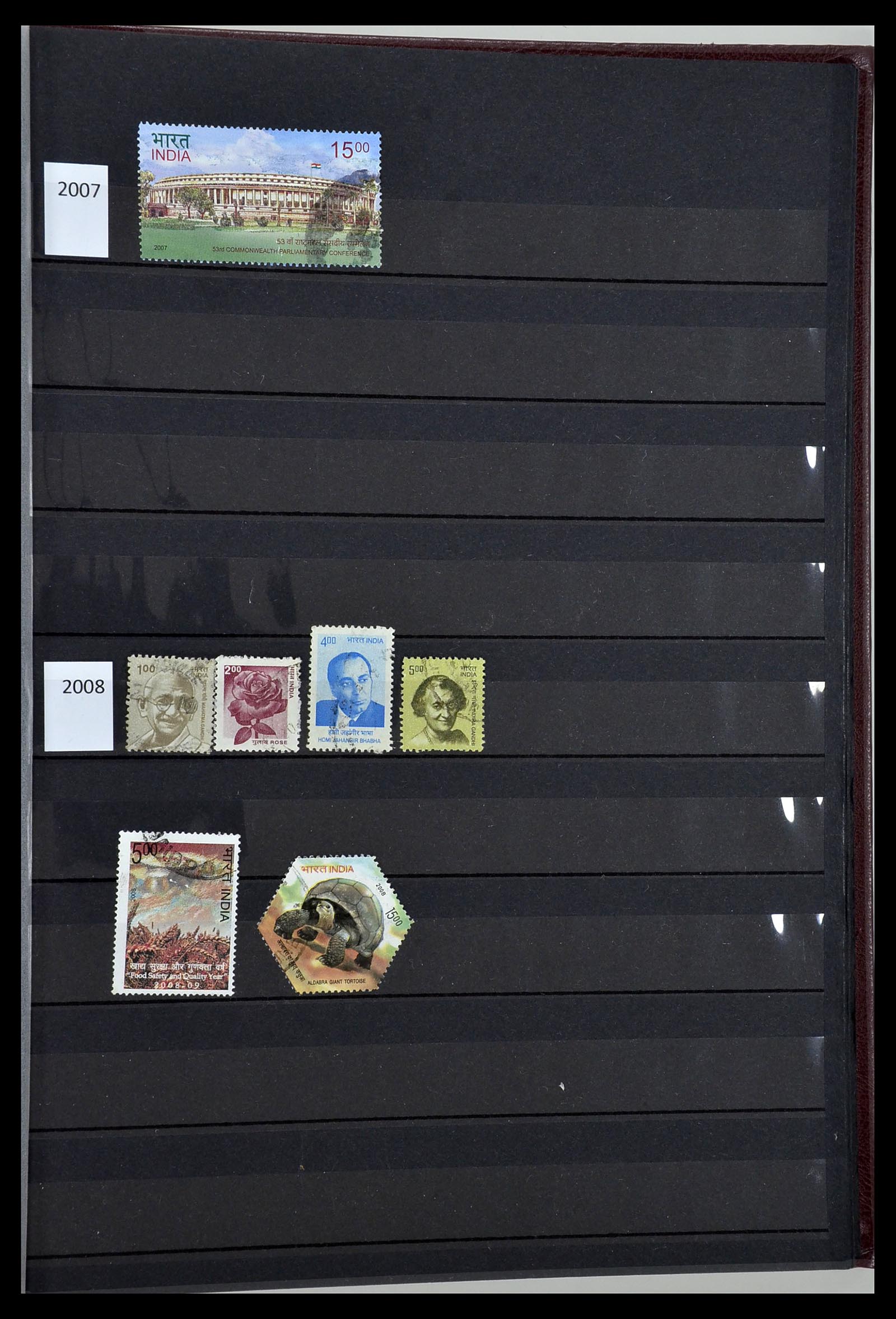 34010 129 - Postzegelverzameling 34010 India en Staten 1854-2018!