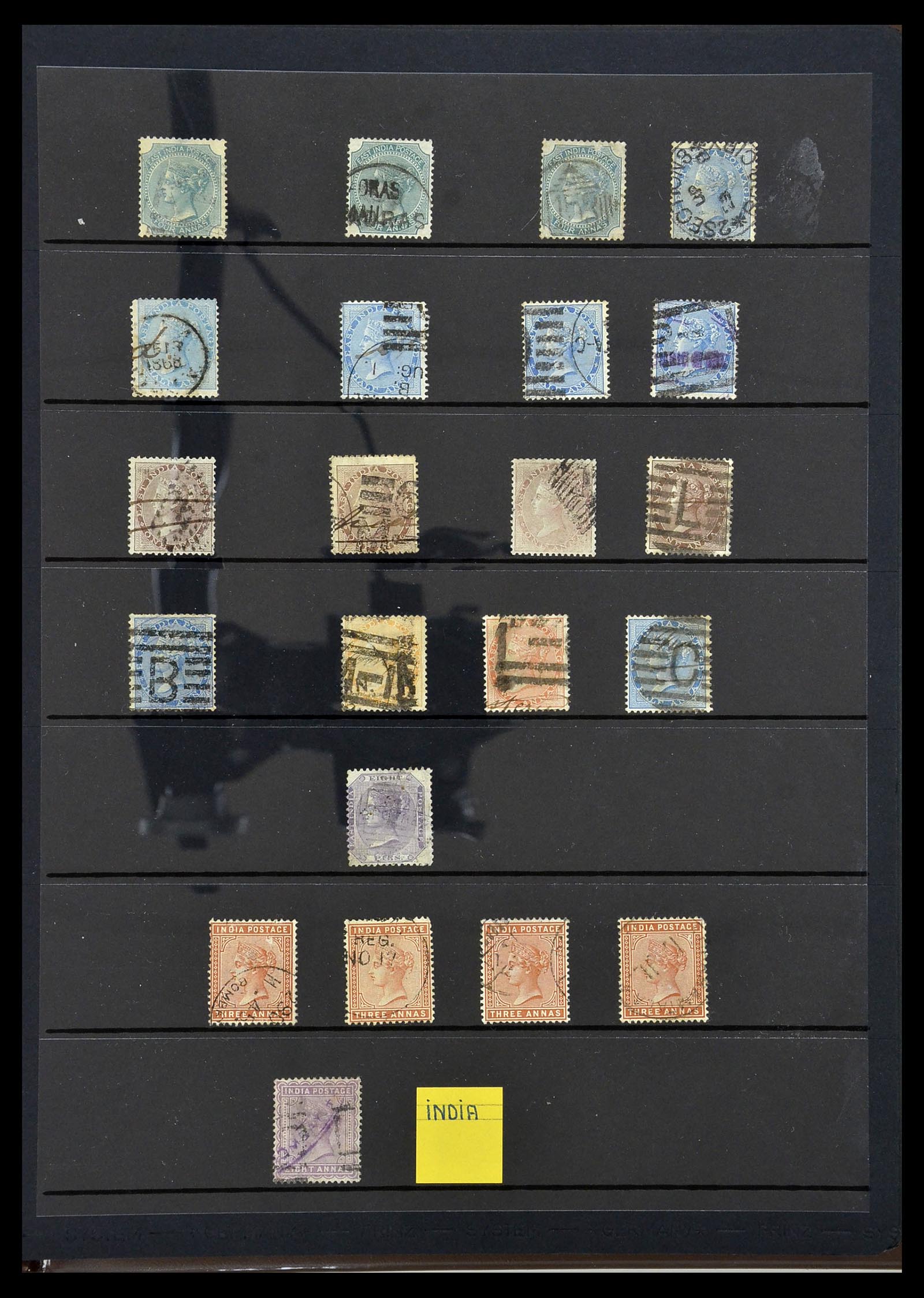 34010 136 - Postzegelverzameling 34010 India en Staten 1854-2018!