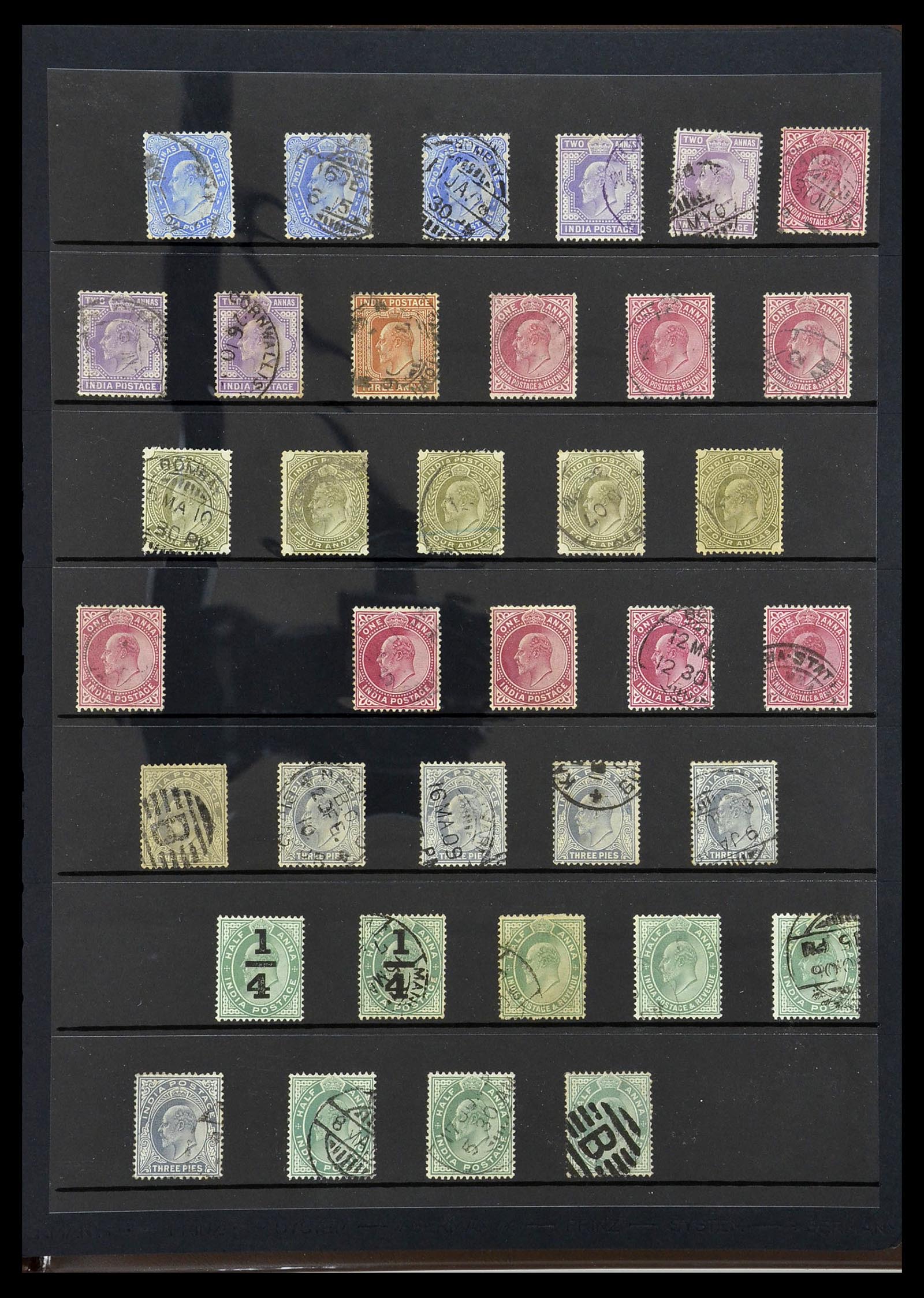 34010 139 - Postzegelverzameling 34010 India en Staten 1854-2018!