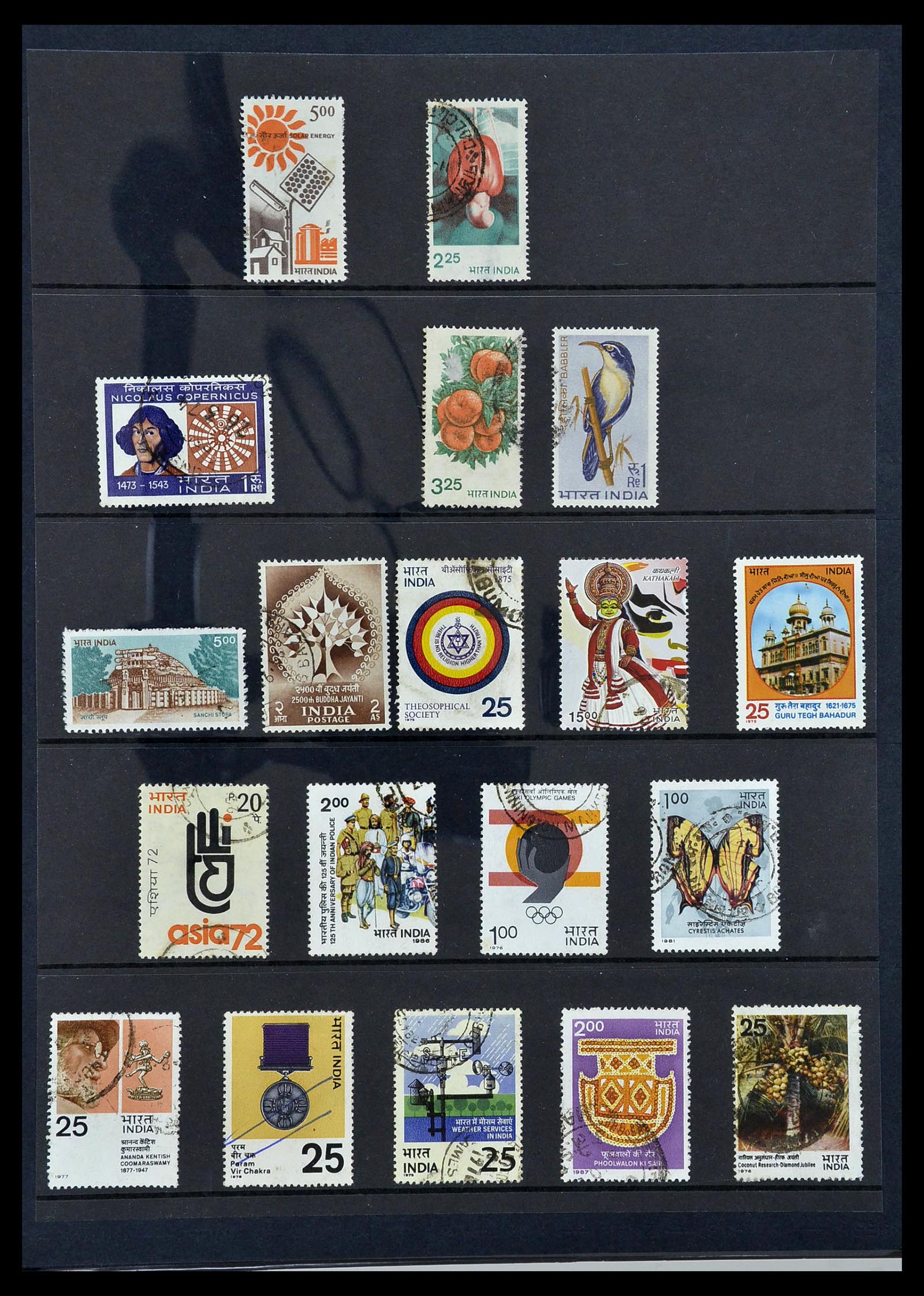 34010 191 - Postzegelverzameling 34010 India en Staten 1854-2018!