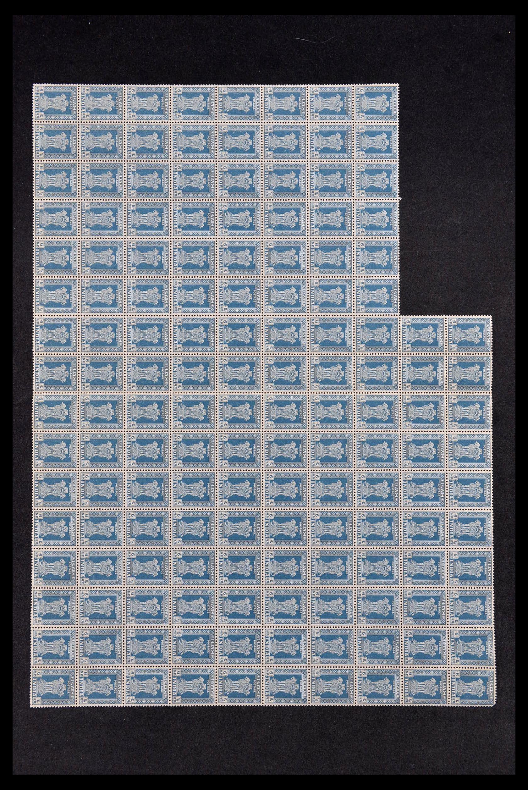34016 030 - Postzegelverzameling 34016 India dienstzegels 1958-1971.