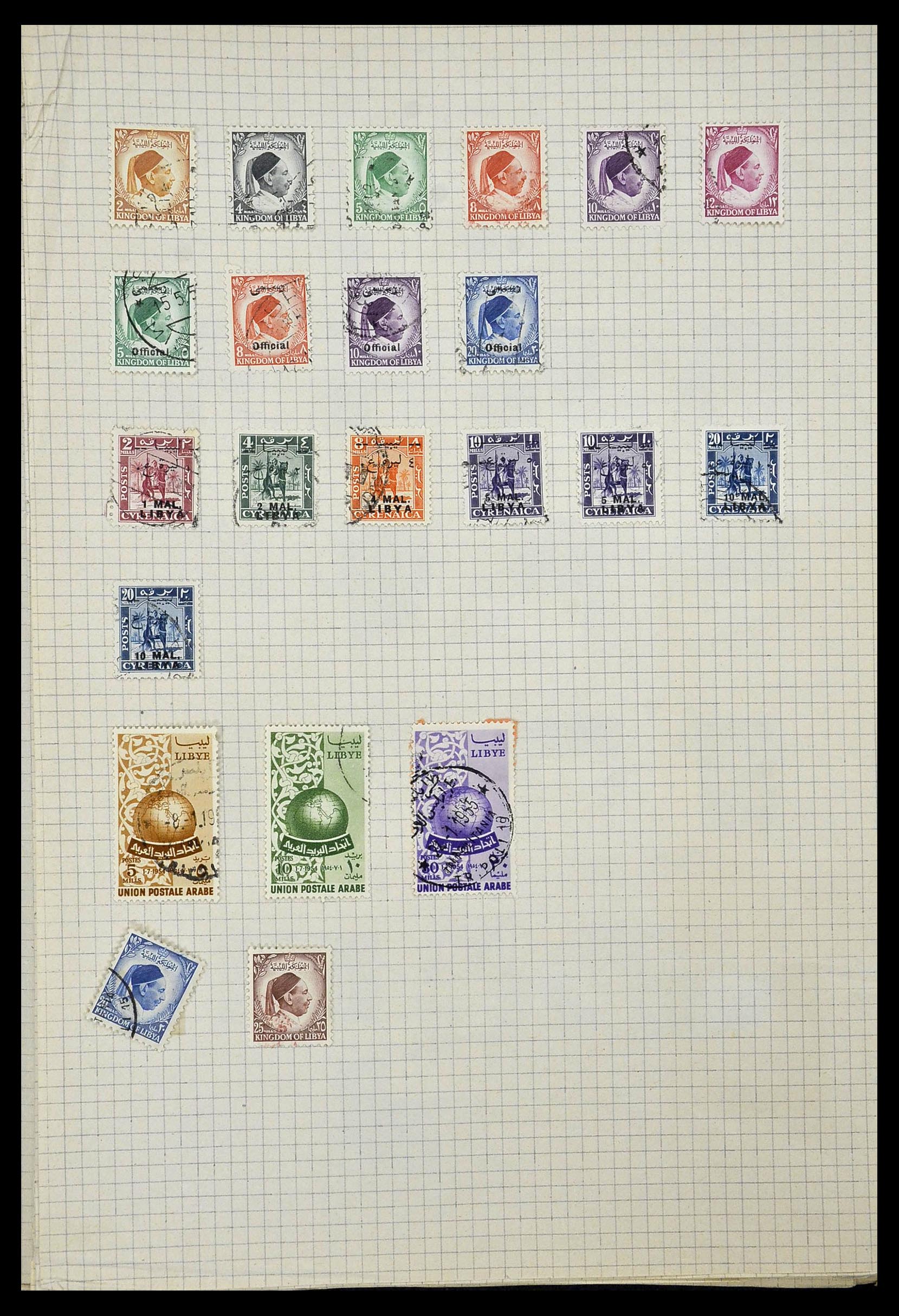 34017 007 - Postzegelverzameling 34017 Italiaanse koloniën en gebieden 1900-1950.