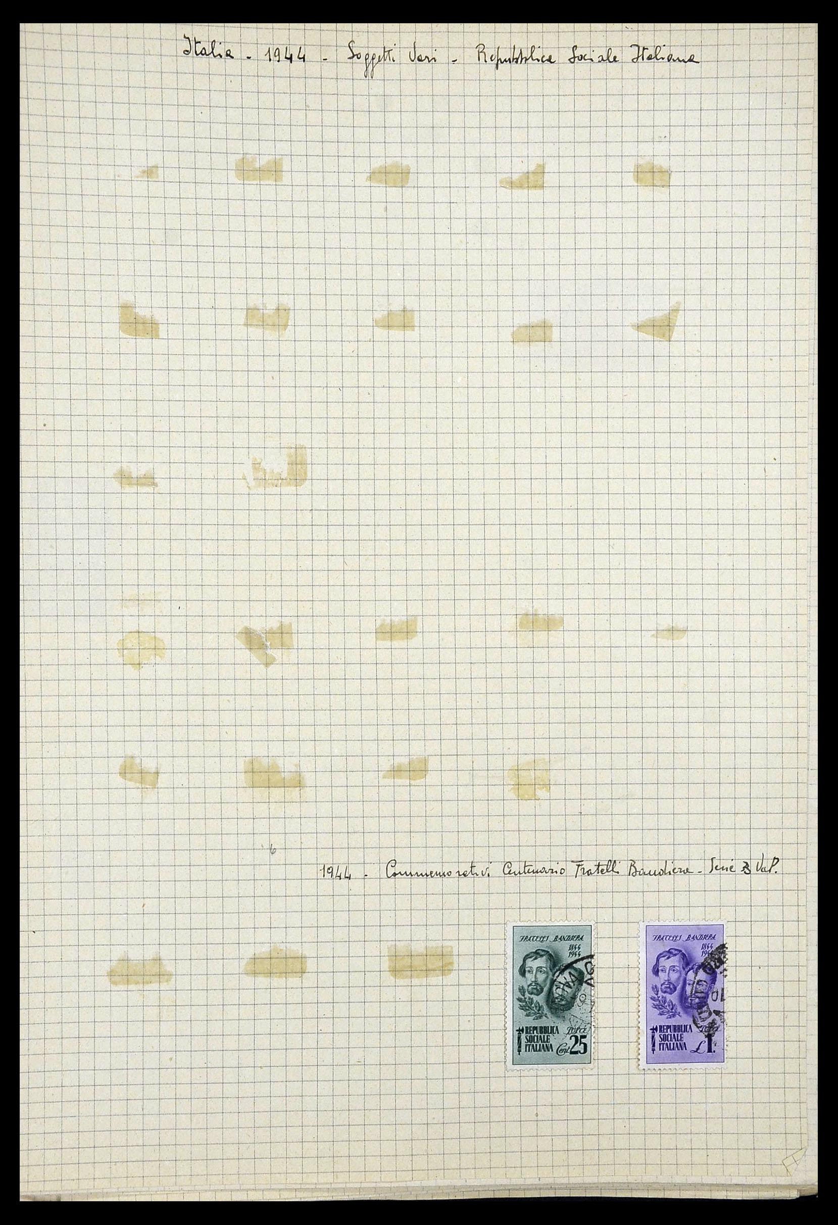 34017 011 - Postzegelverzameling 34017 Italiaanse koloniën en gebieden 1900-1950.