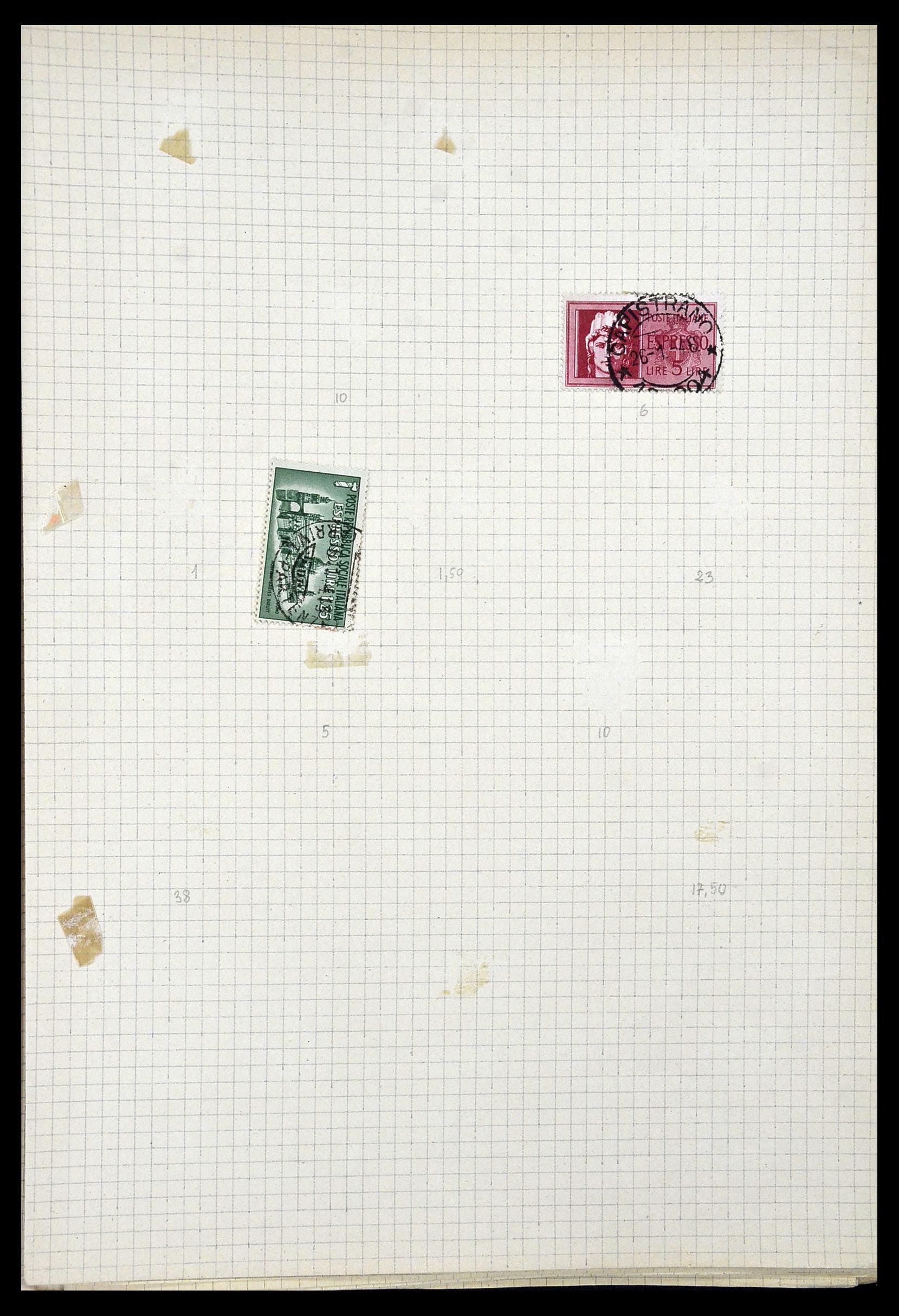 34017 012 - Postzegelverzameling 34017 Italiaanse koloniën en gebieden 1900-1950.