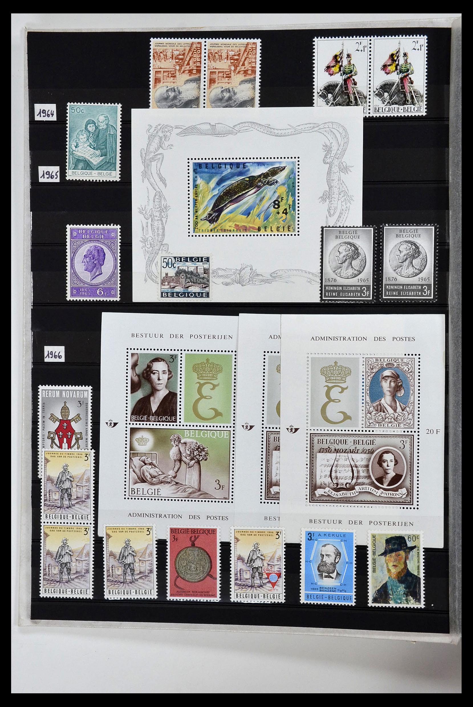 34019 002 - Stamp collection 34019 Belgium 1960-2004.