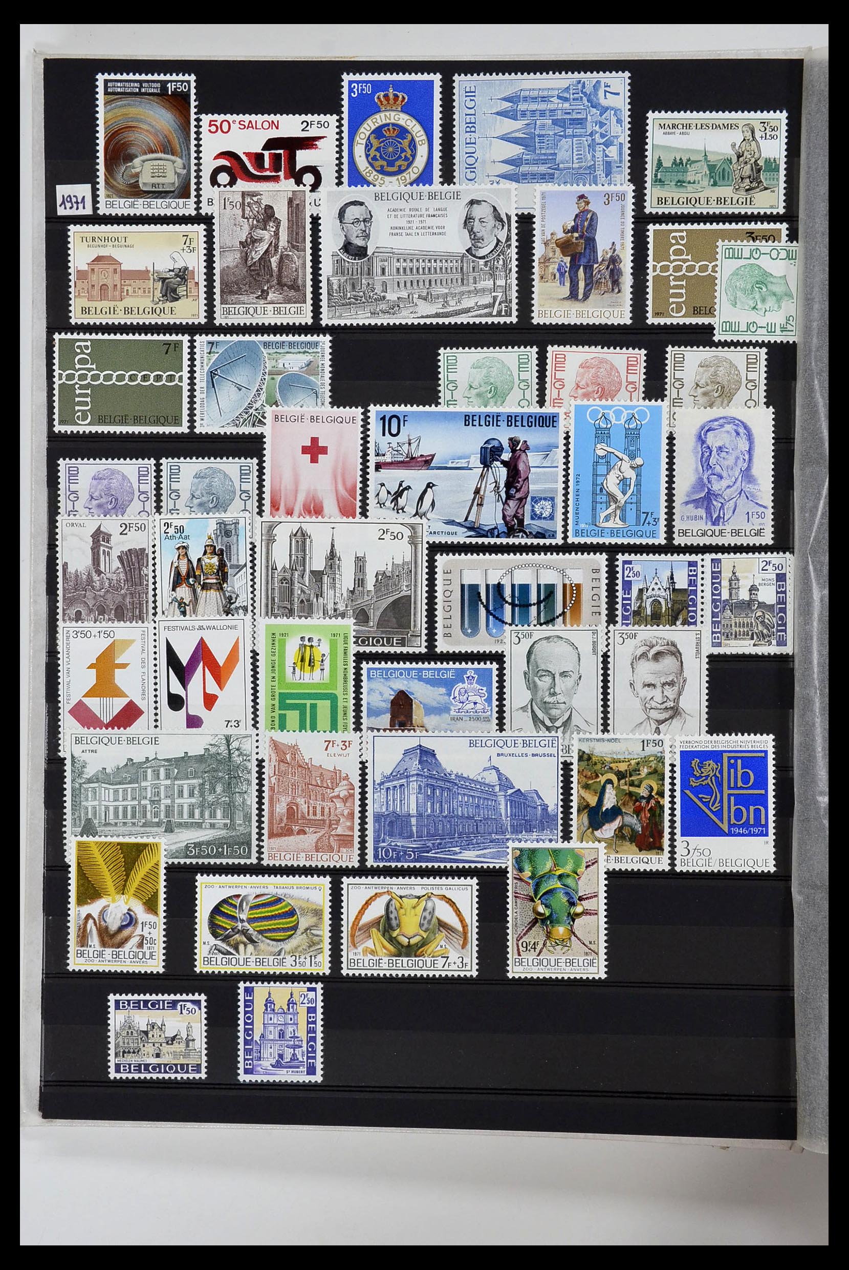 34019 010 - Stamp collection 34019 Belgium 1960-2004.