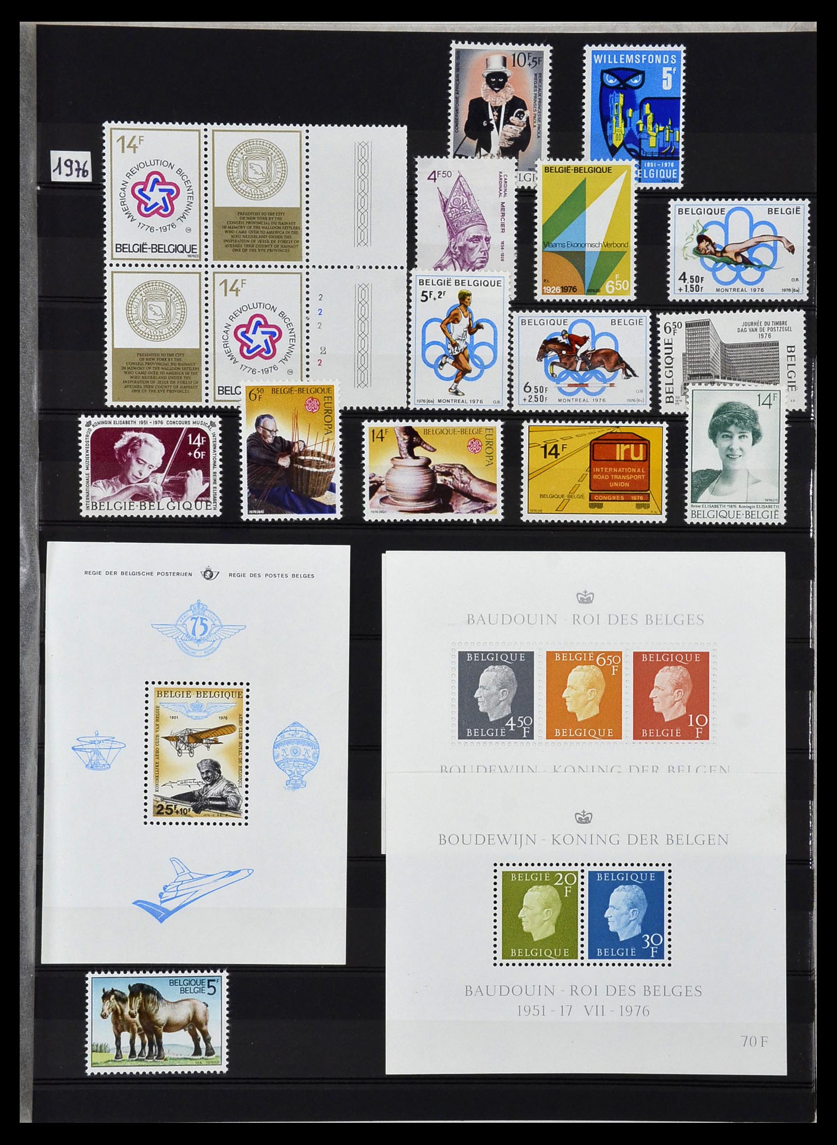 34019 015 - Postzegelverzameling 34019 België 1960-2004.