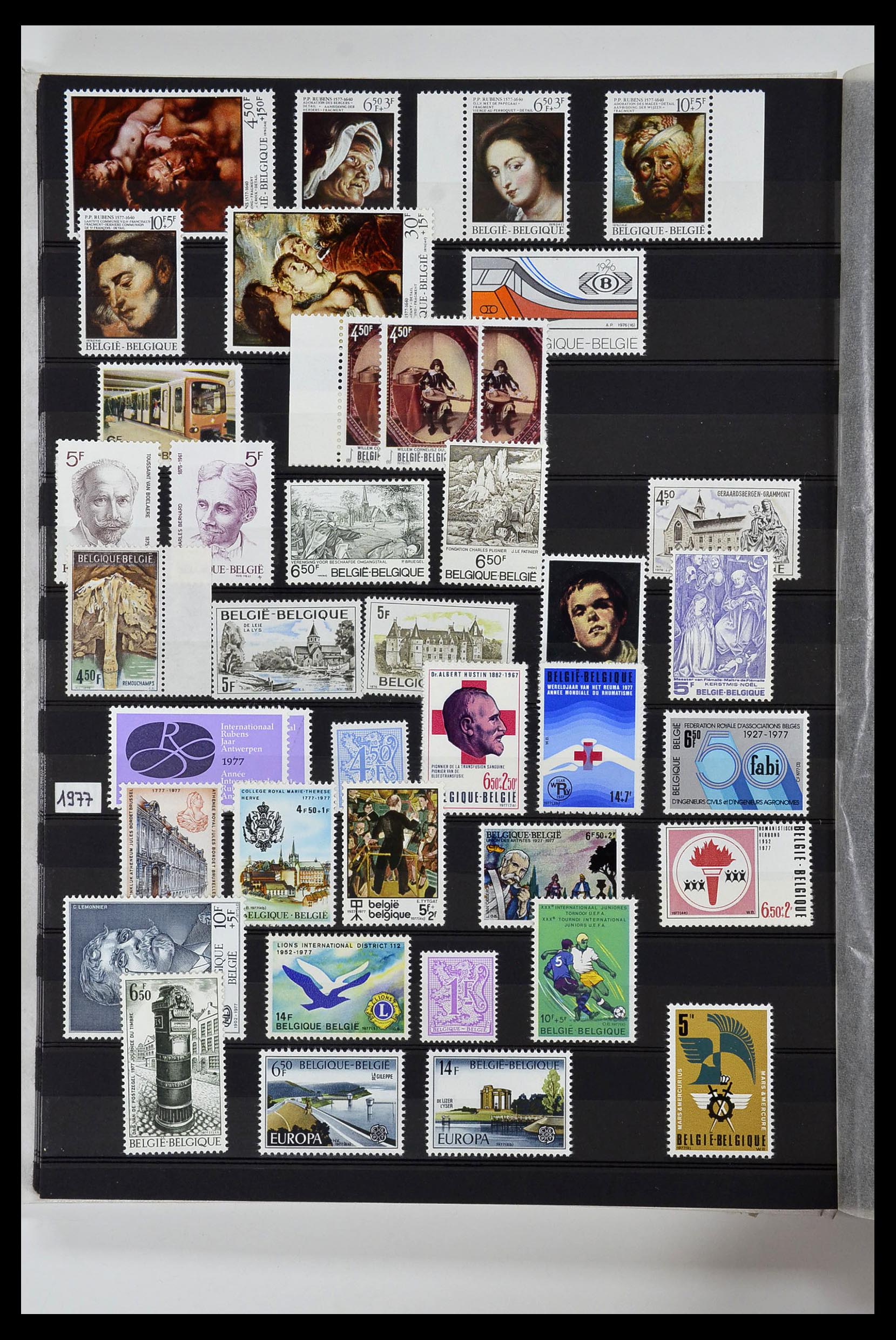 34019 016 - Stamp collection 34019 Belgium 1960-2004.