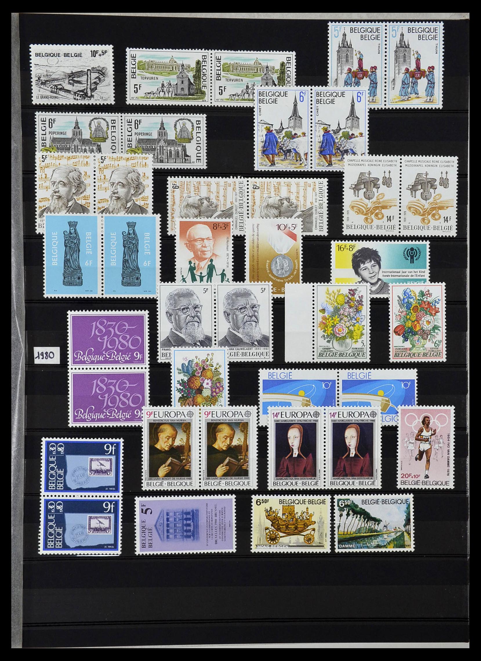 34019 021 - Stamp collection 34019 Belgium 1960-2004.