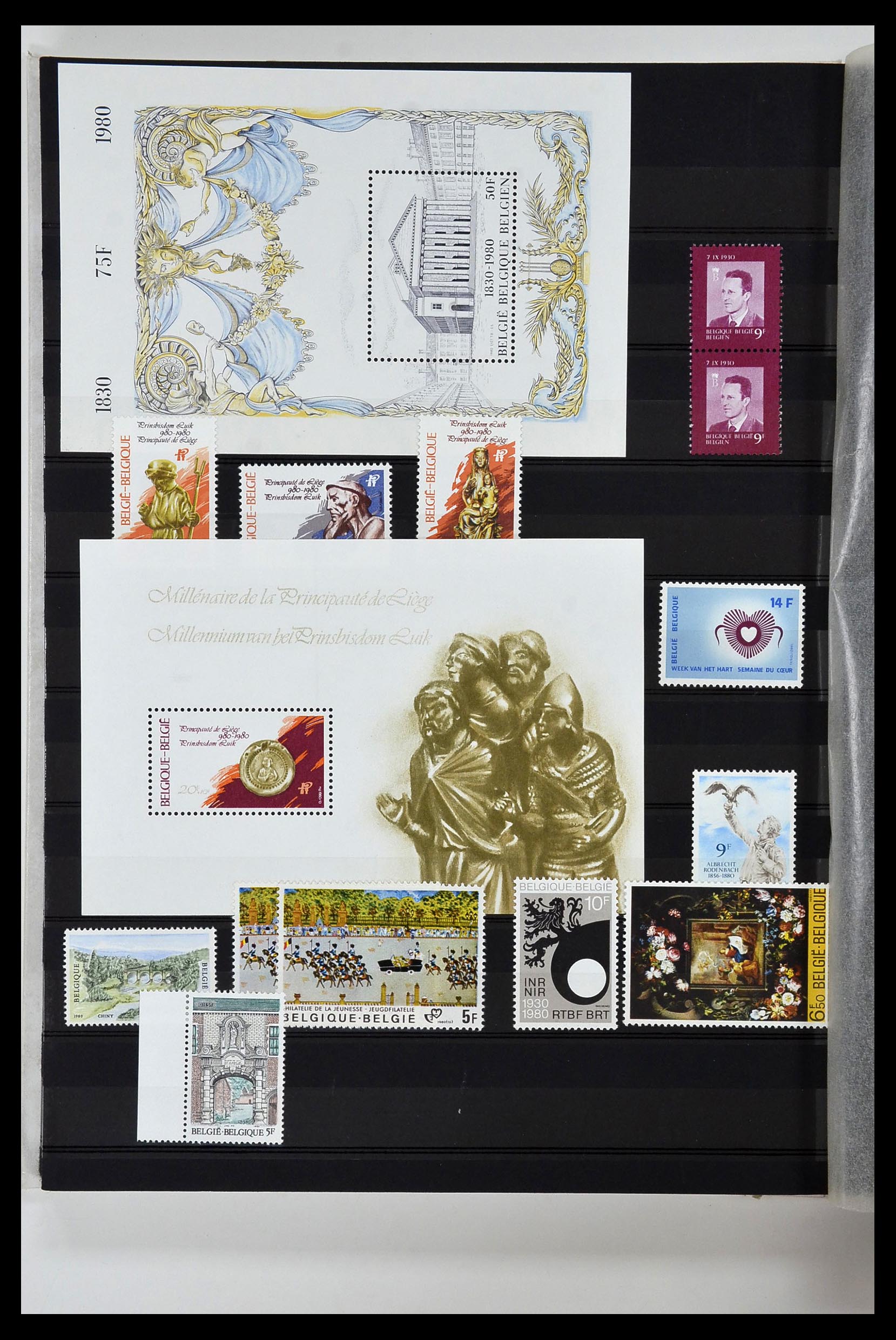 34019 022 - Postzegelverzameling 34019 België 1960-2004.