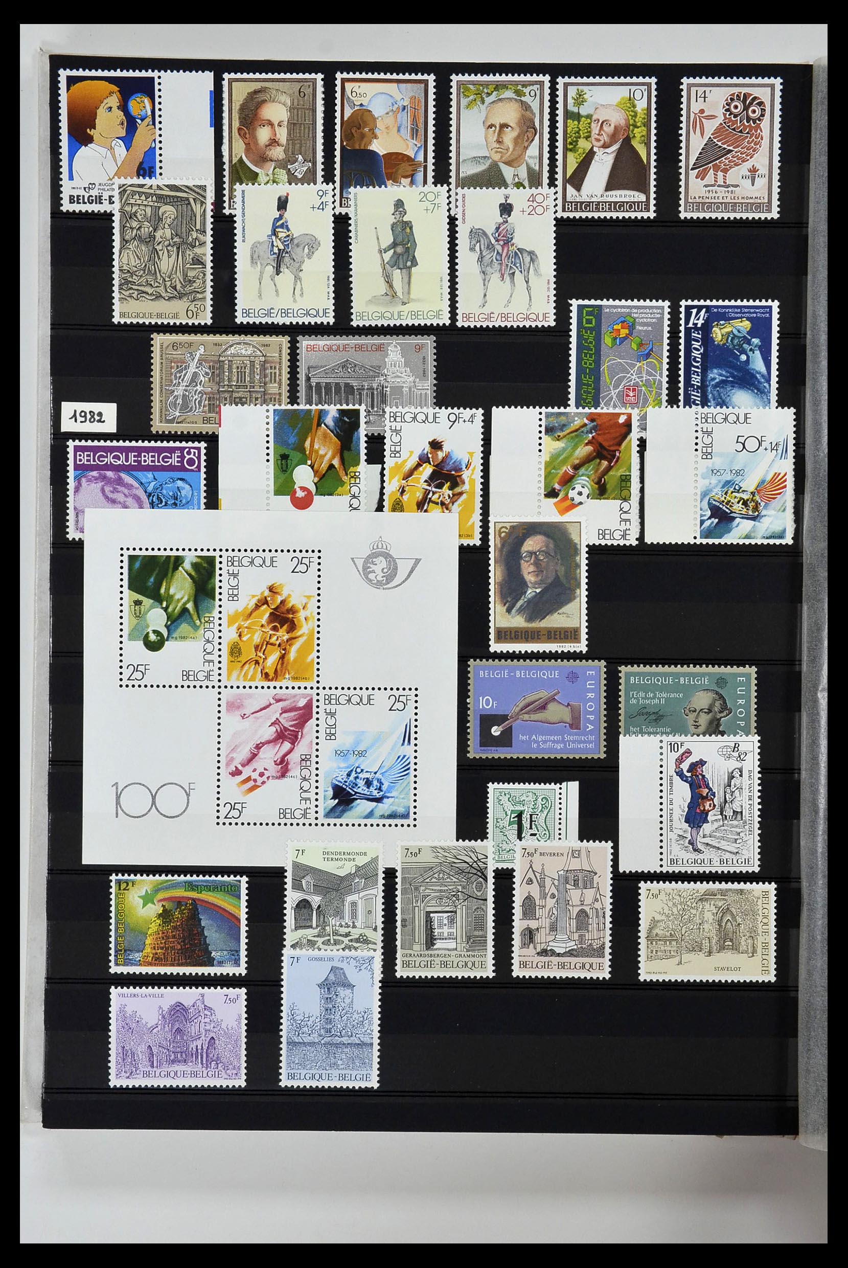 34019 024 - Postzegelverzameling 34019 België 1960-2004.