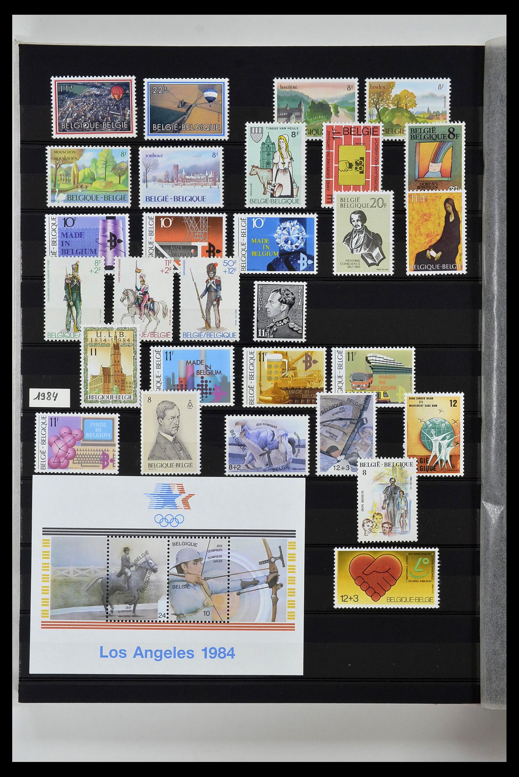 34019 026 - Stamp collection 34019 Belgium 1960-2004.