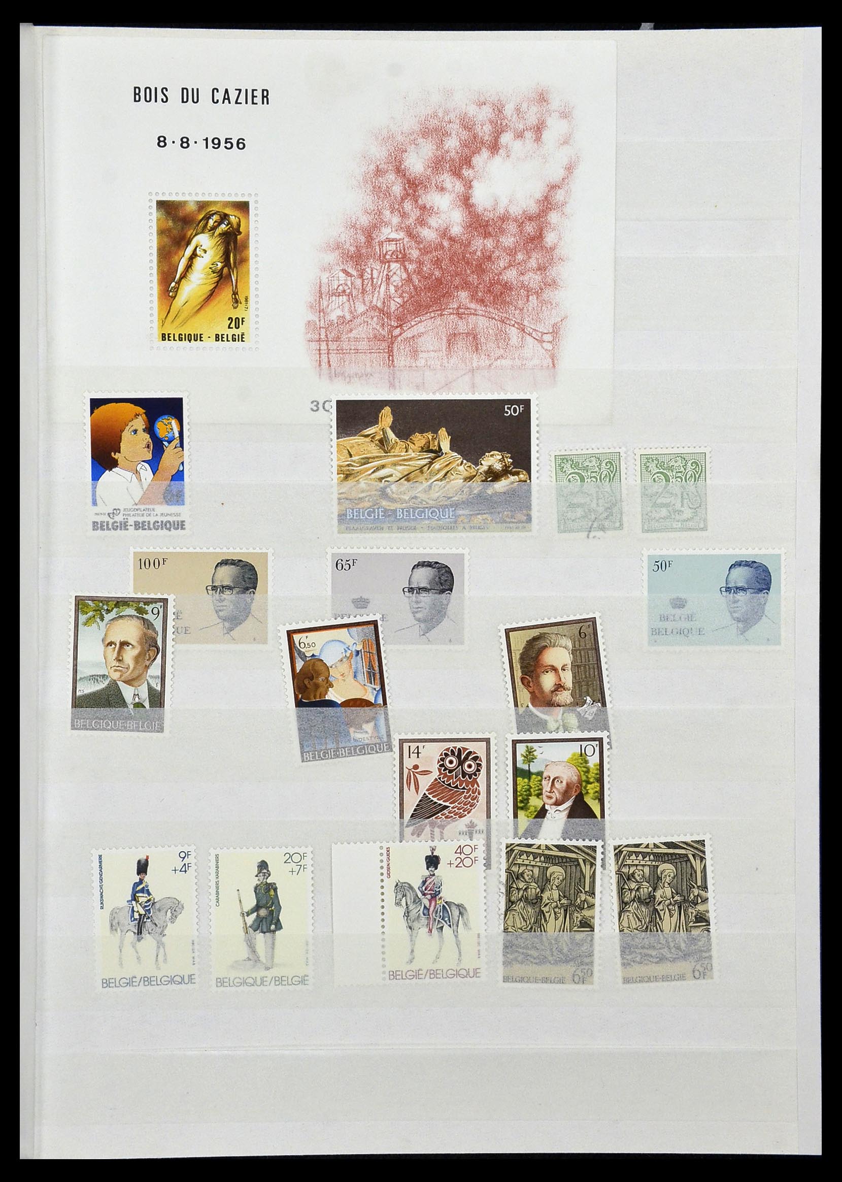 34019 036 - Postzegelverzameling 34019 België 1960-2004.