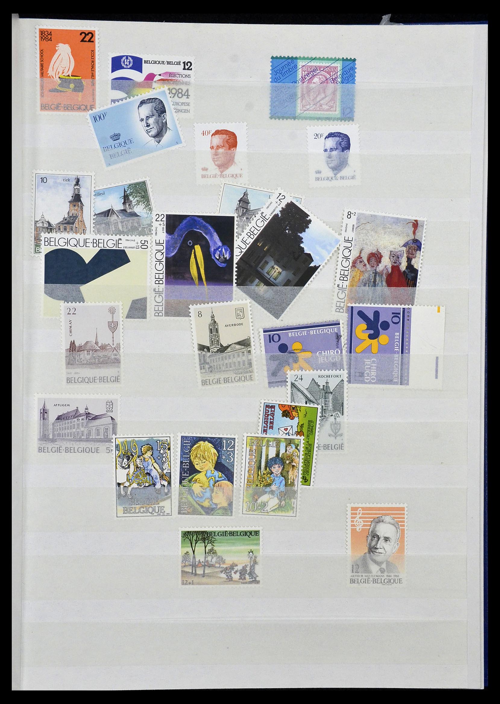 34019 042 - Stamp collection 34019 Belgium 1960-2004.