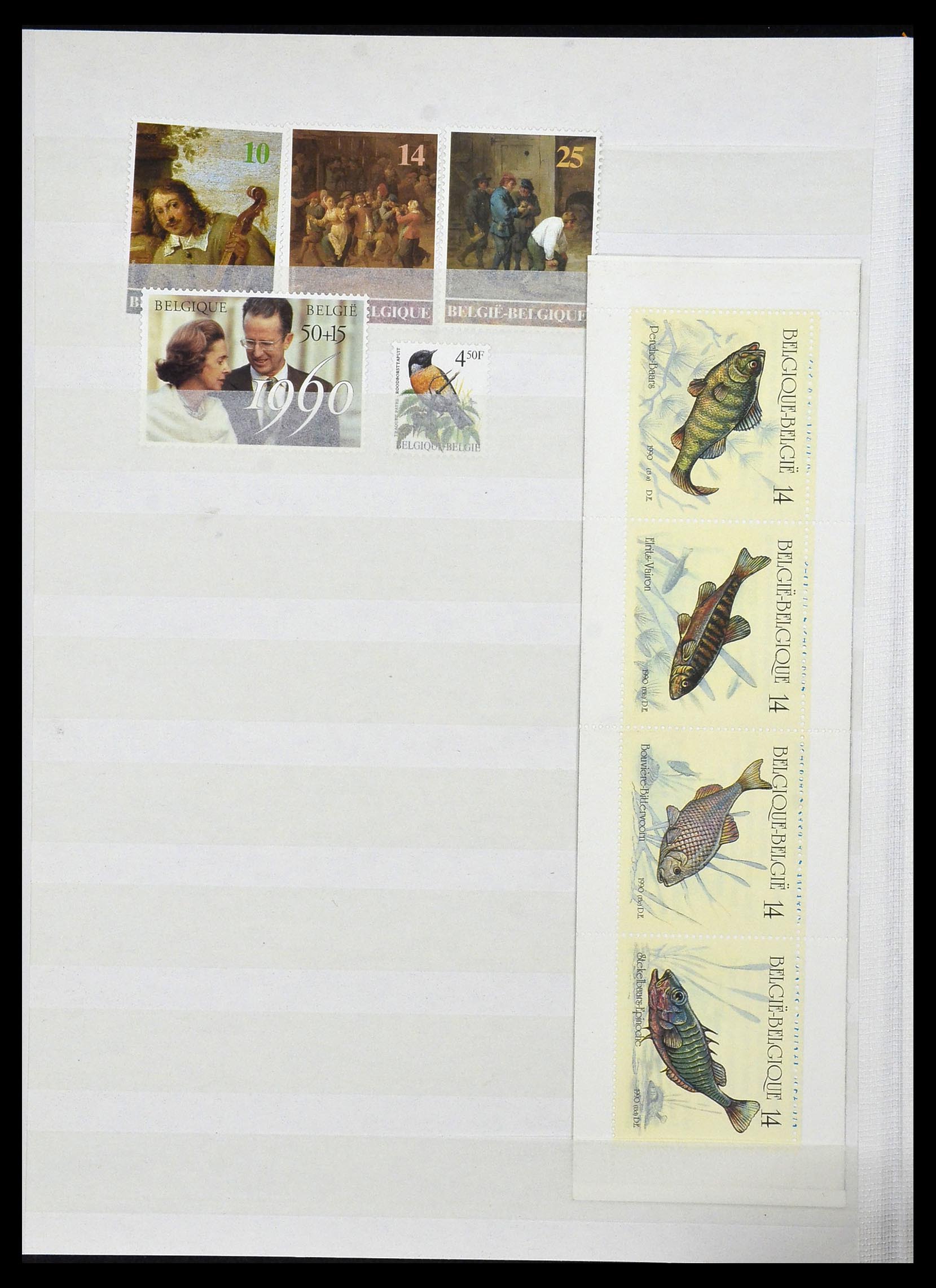 34019 055 - Postzegelverzameling 34019 België 1960-2004.