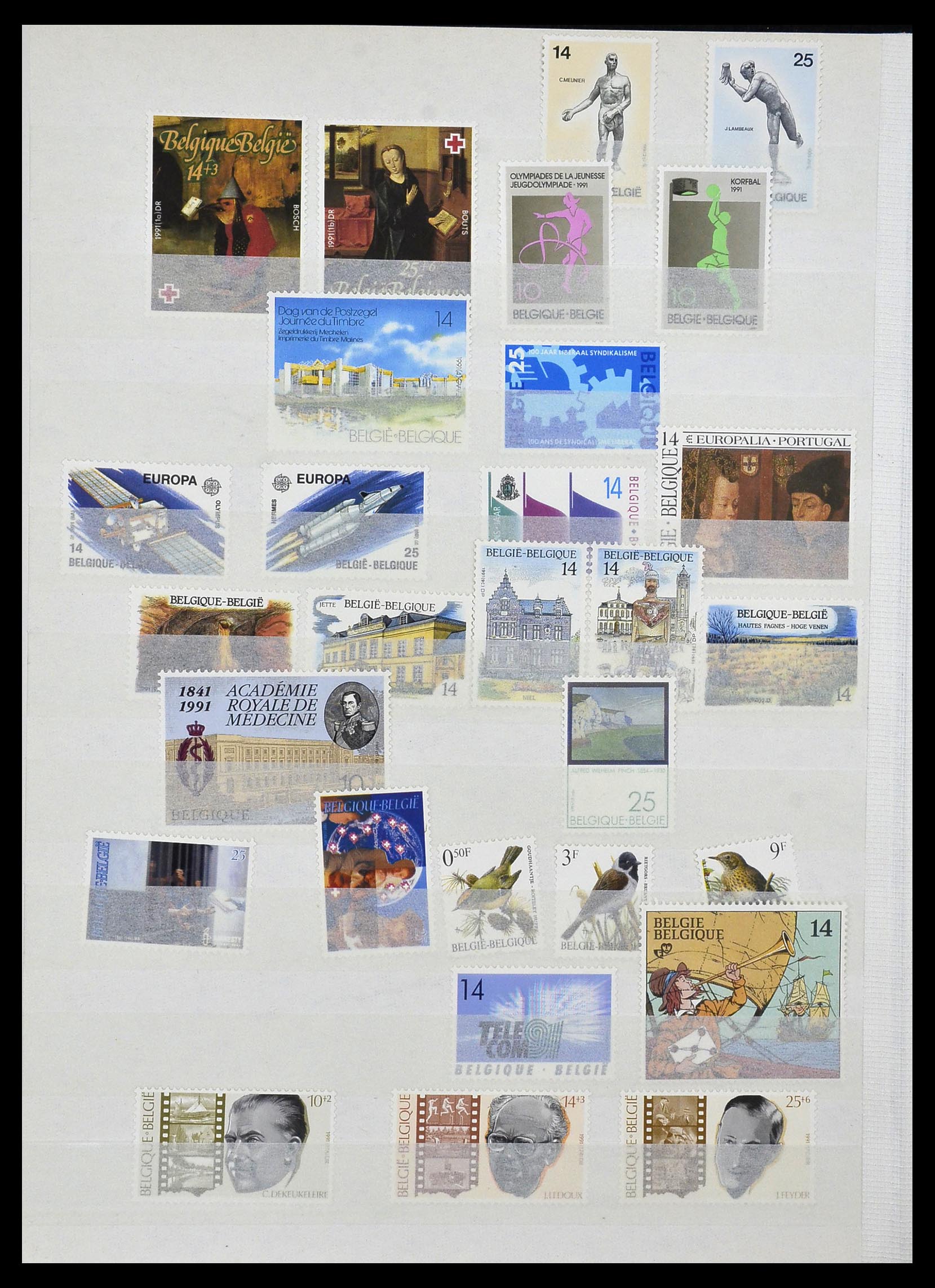 34019 056 - Stamp collection 34019 Belgium 1960-2004.