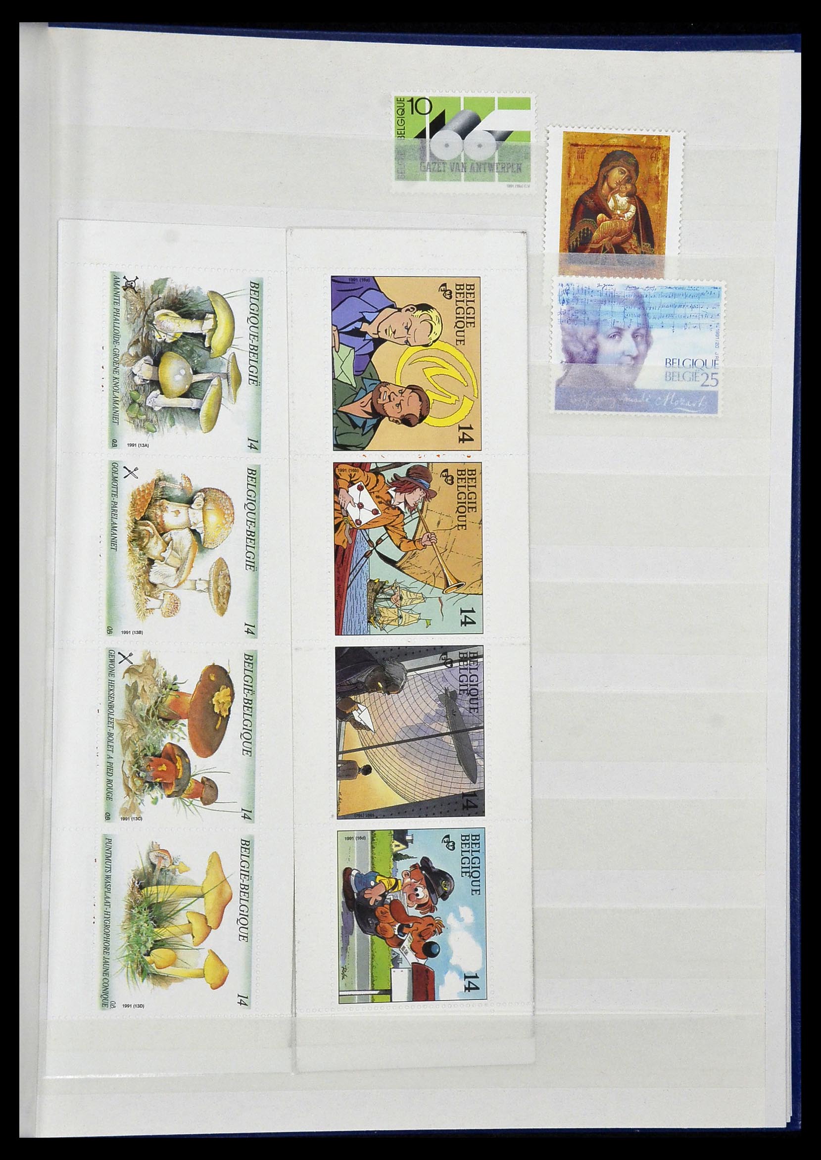 34019 057 - Stamp collection 34019 Belgium 1960-2004.
