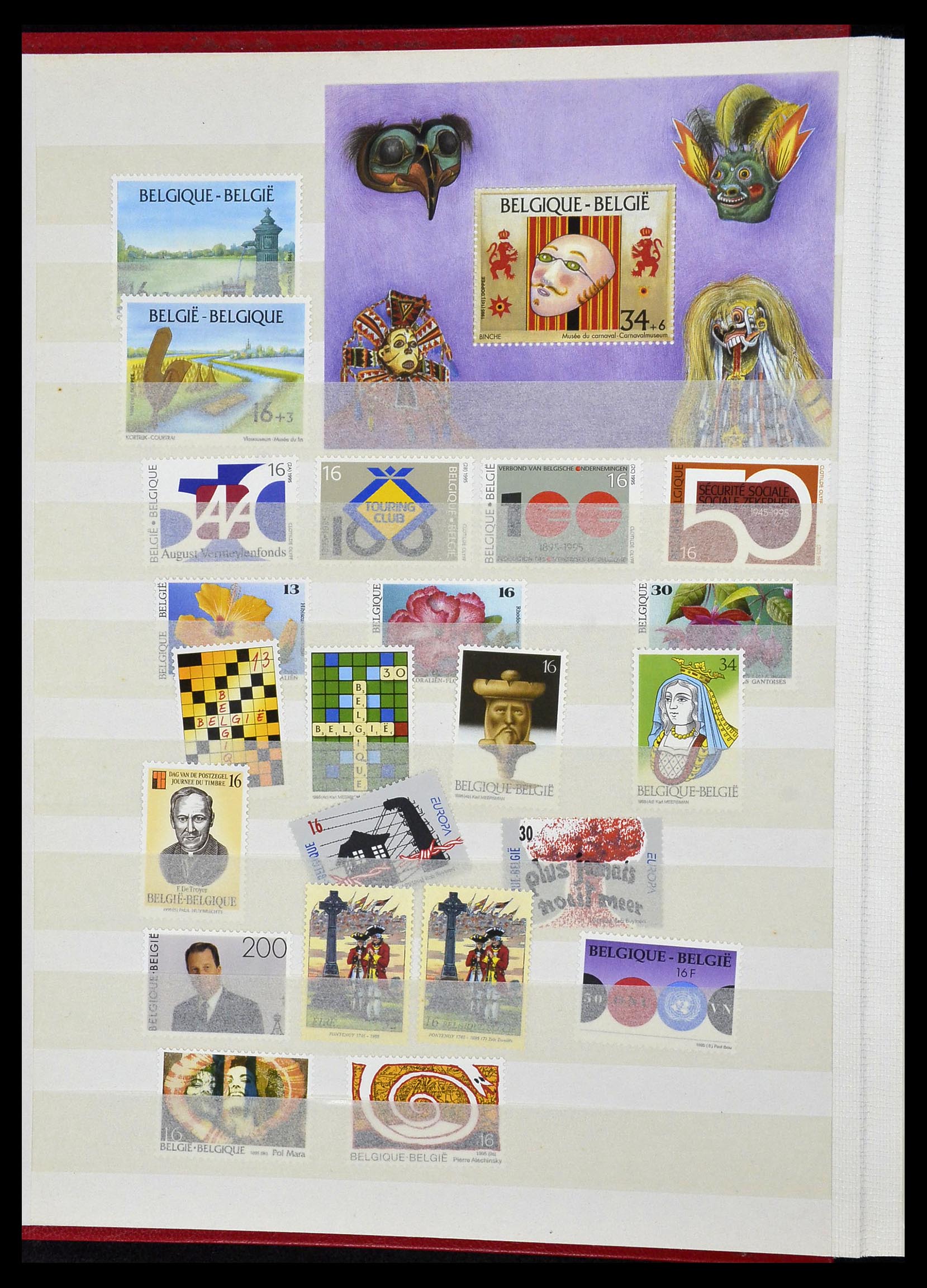 34019 065 - Postzegelverzameling 34019 België 1960-2004.