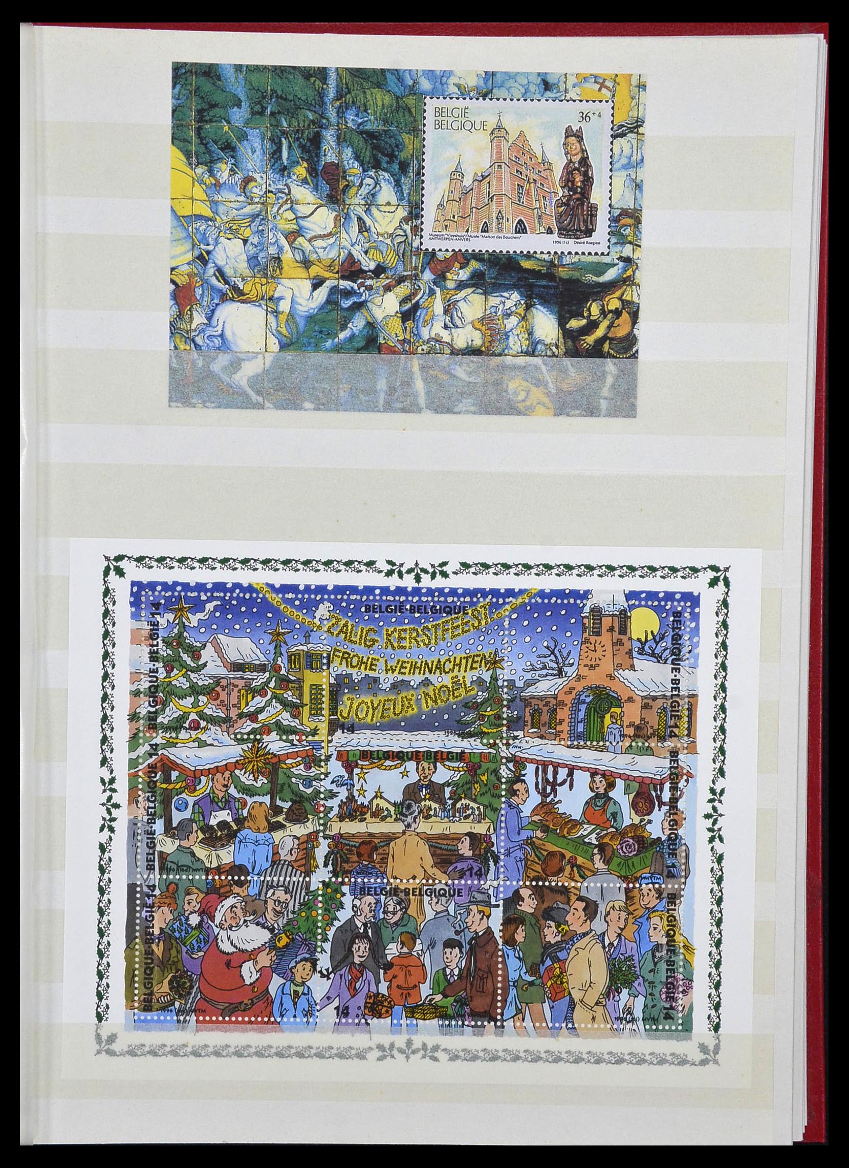 34019 069 - Stamp collection 34019 Belgium 1960-2004.