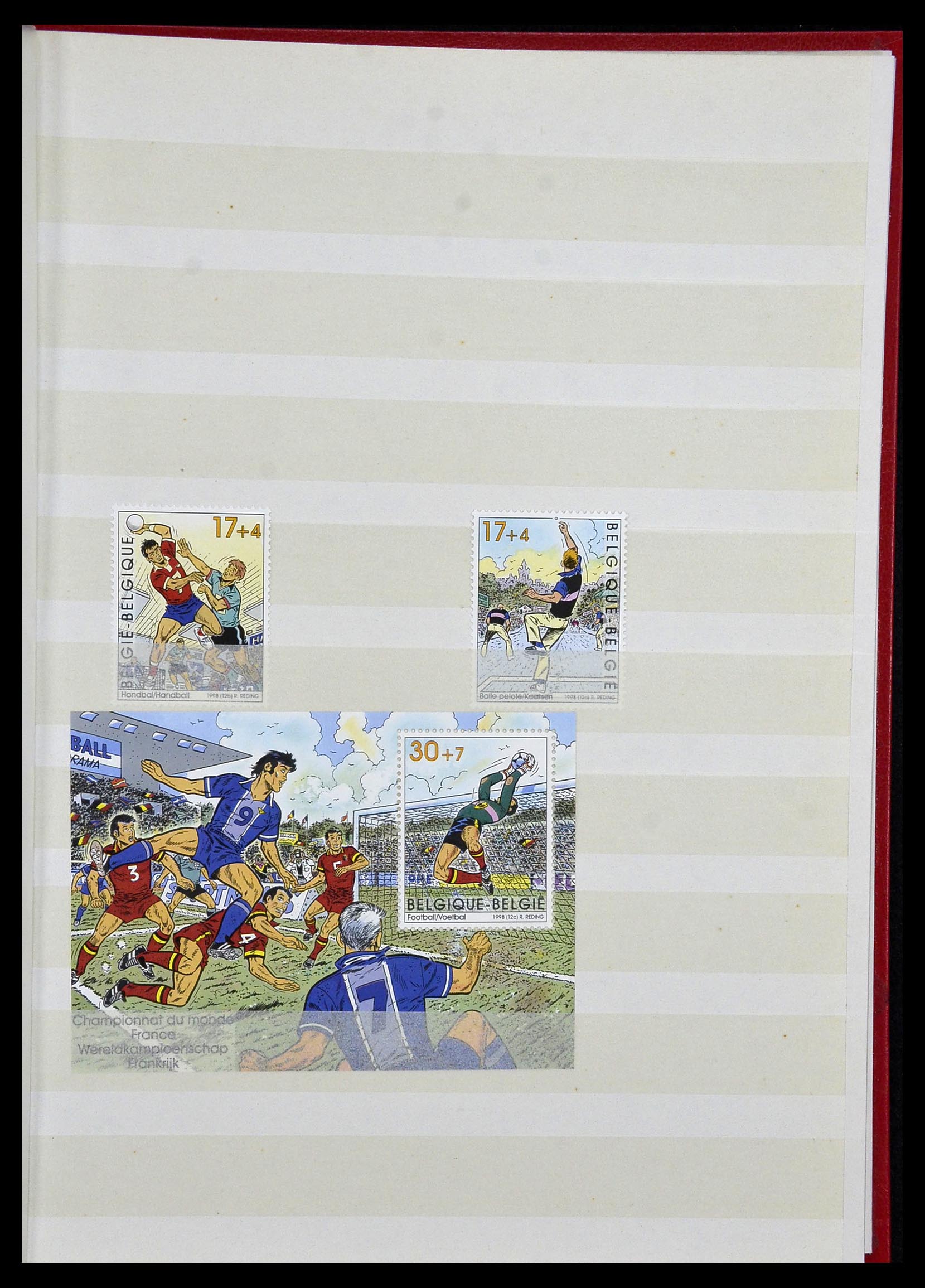 34019 080 - Stamp collection 34019 Belgium 1960-2004.
