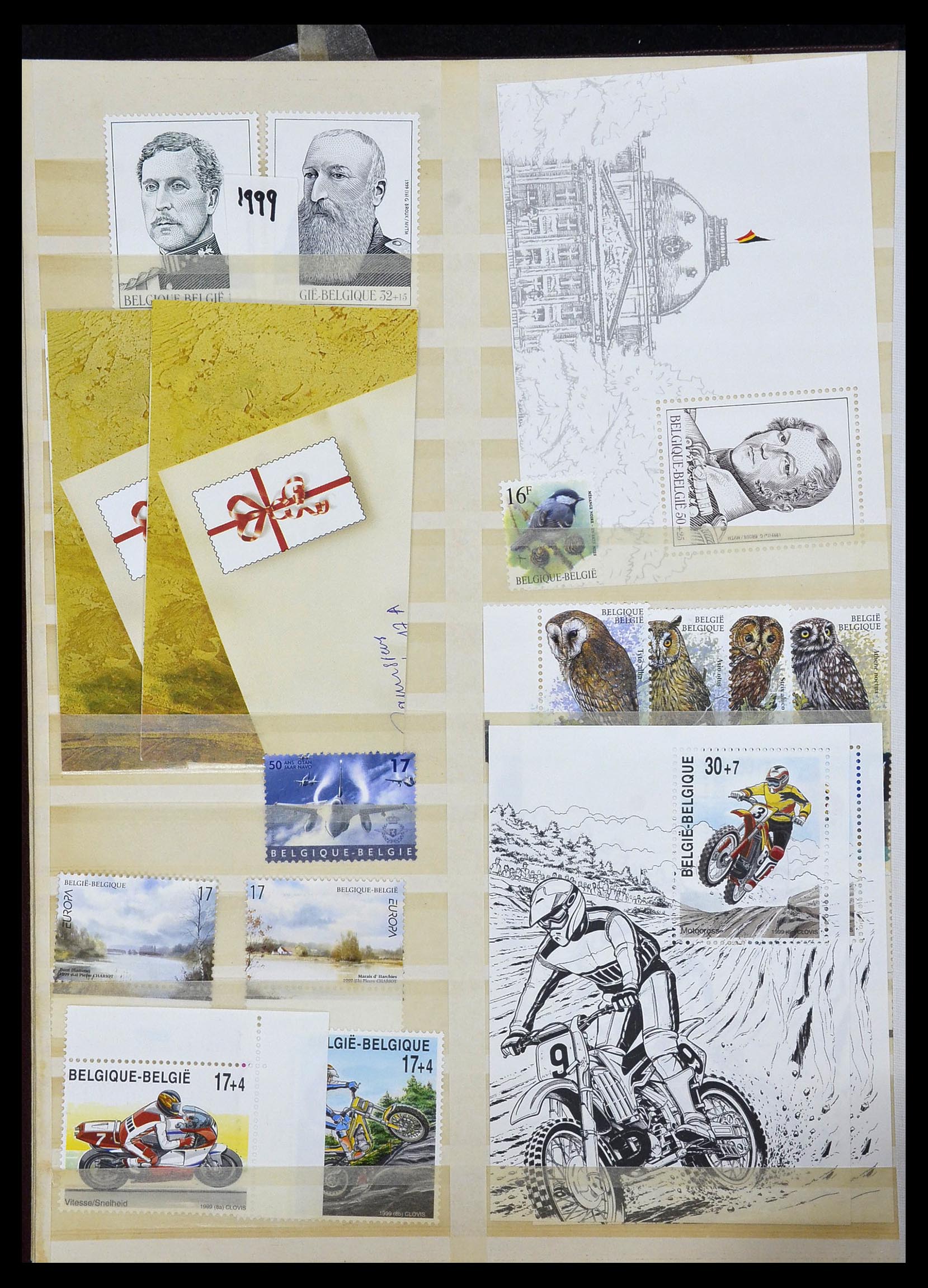 34019 096 - Postzegelverzameling 34019 België 1960-2004.
