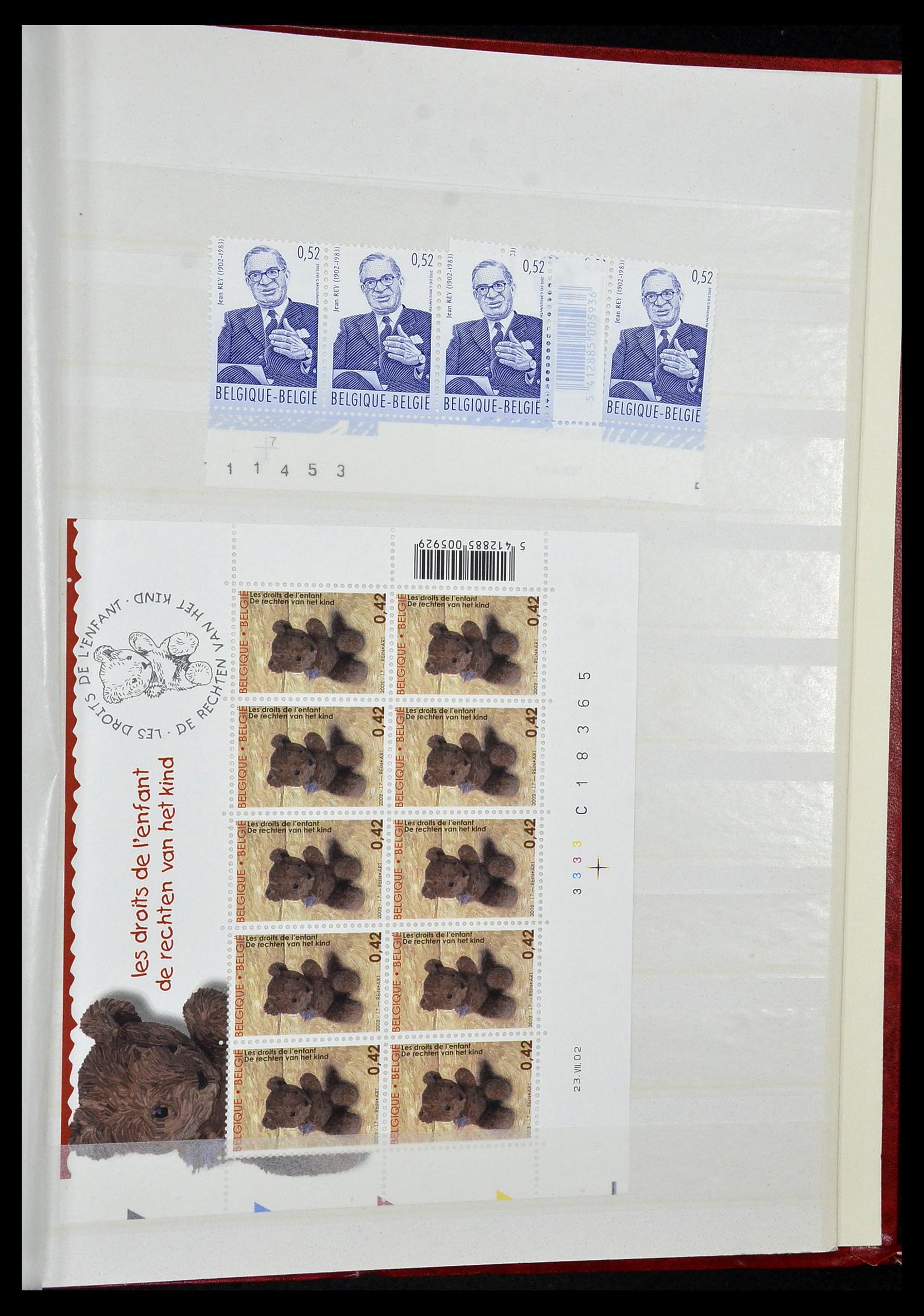34019 141 - Stamp collection 34019 Belgium 1960-2004.