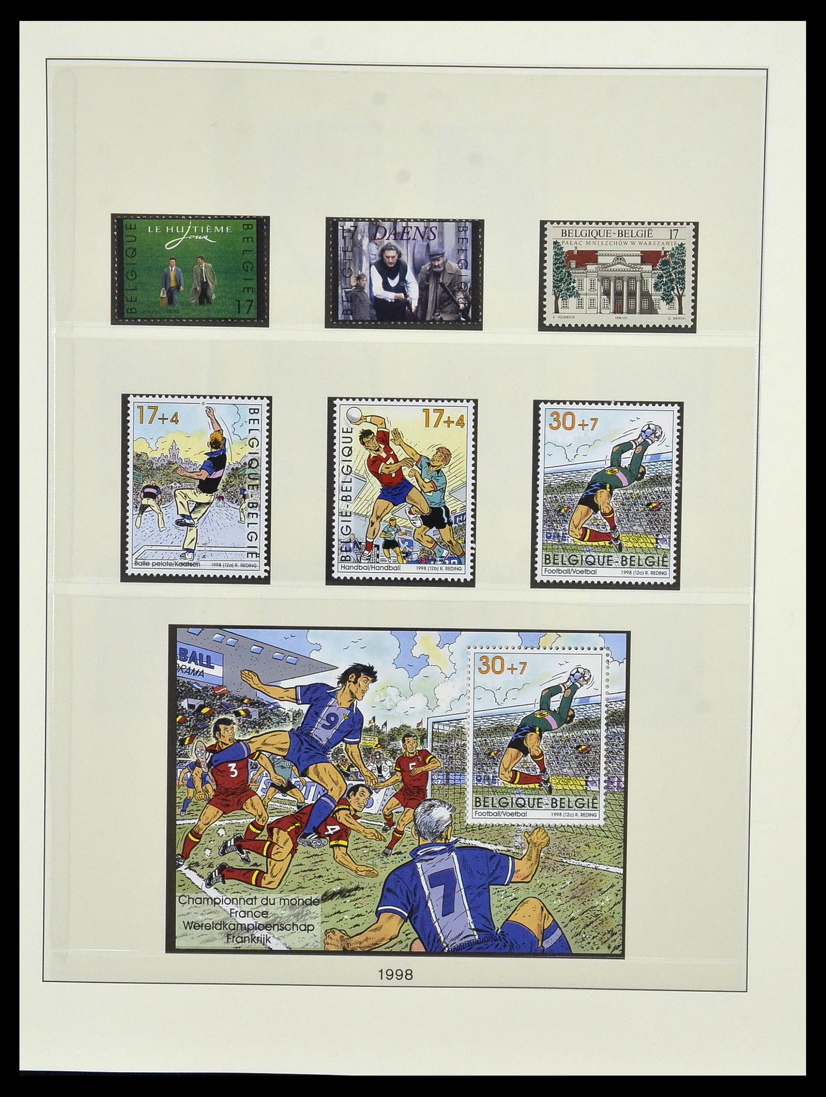 34019 146 - Postzegelverzameling 34019 België 1960-2004.