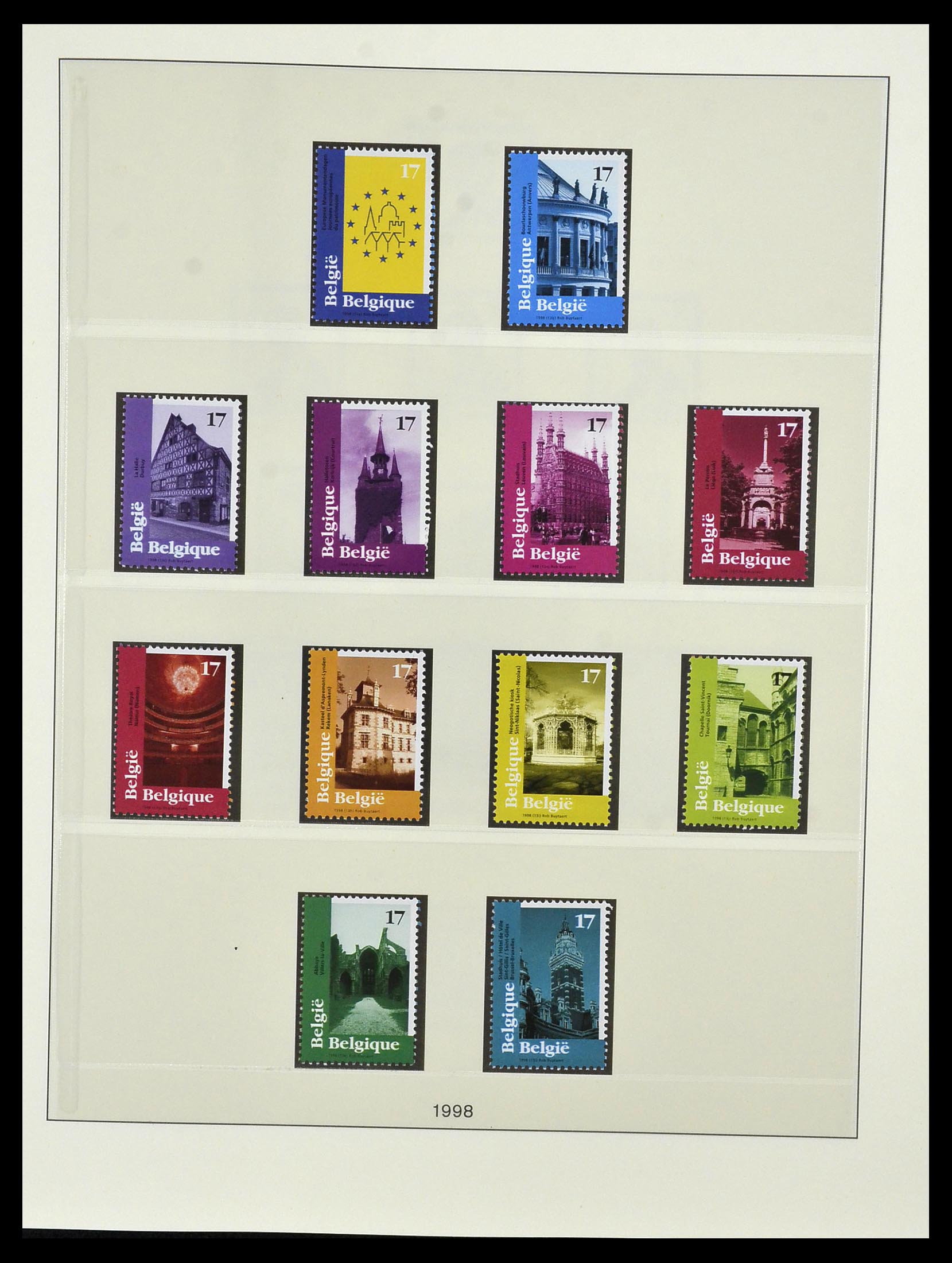 34019 147 - Stamp collection 34019 Belgium 1960-2004.