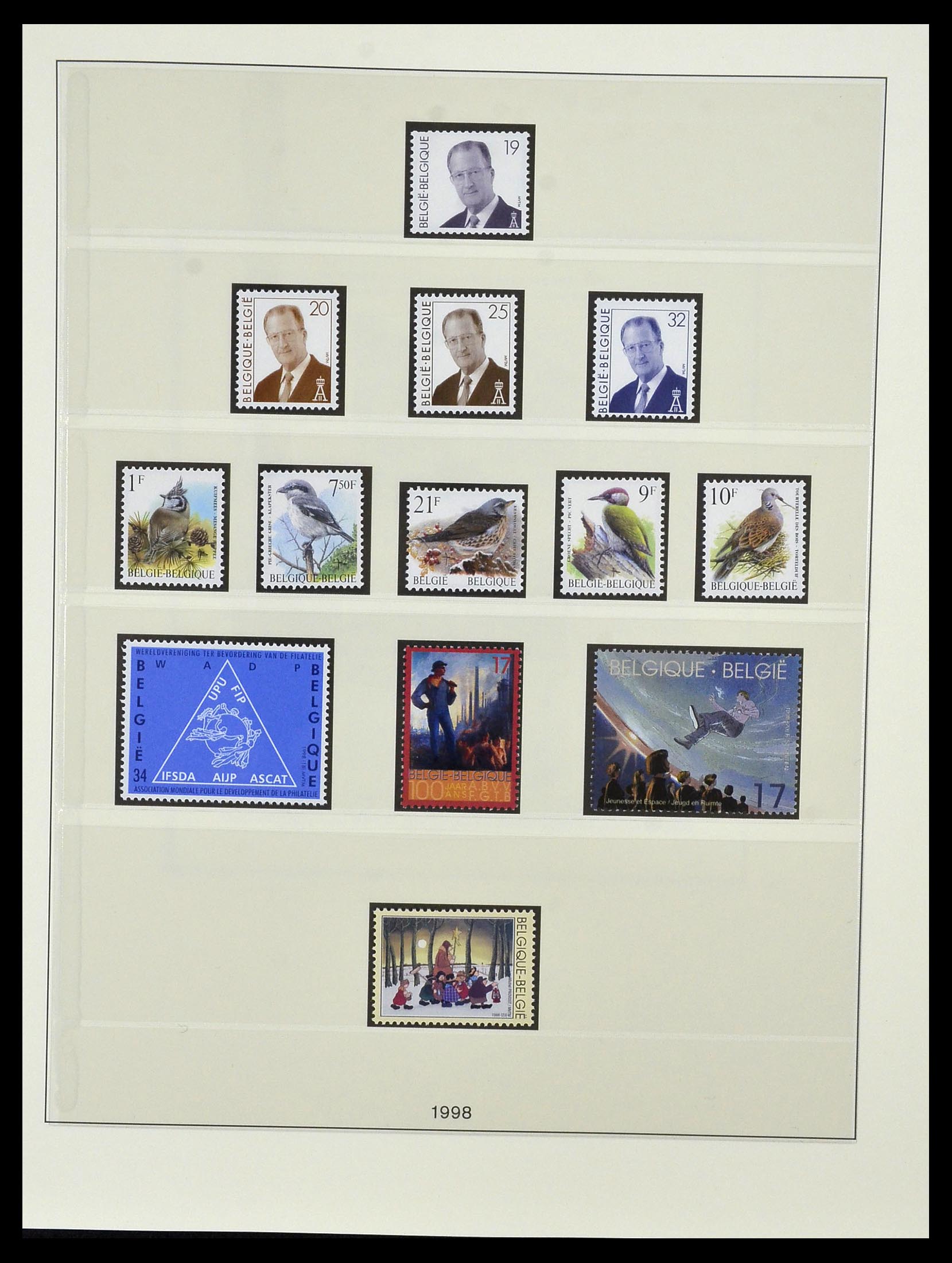 34019 148 - Postzegelverzameling 34019 België 1960-2004.